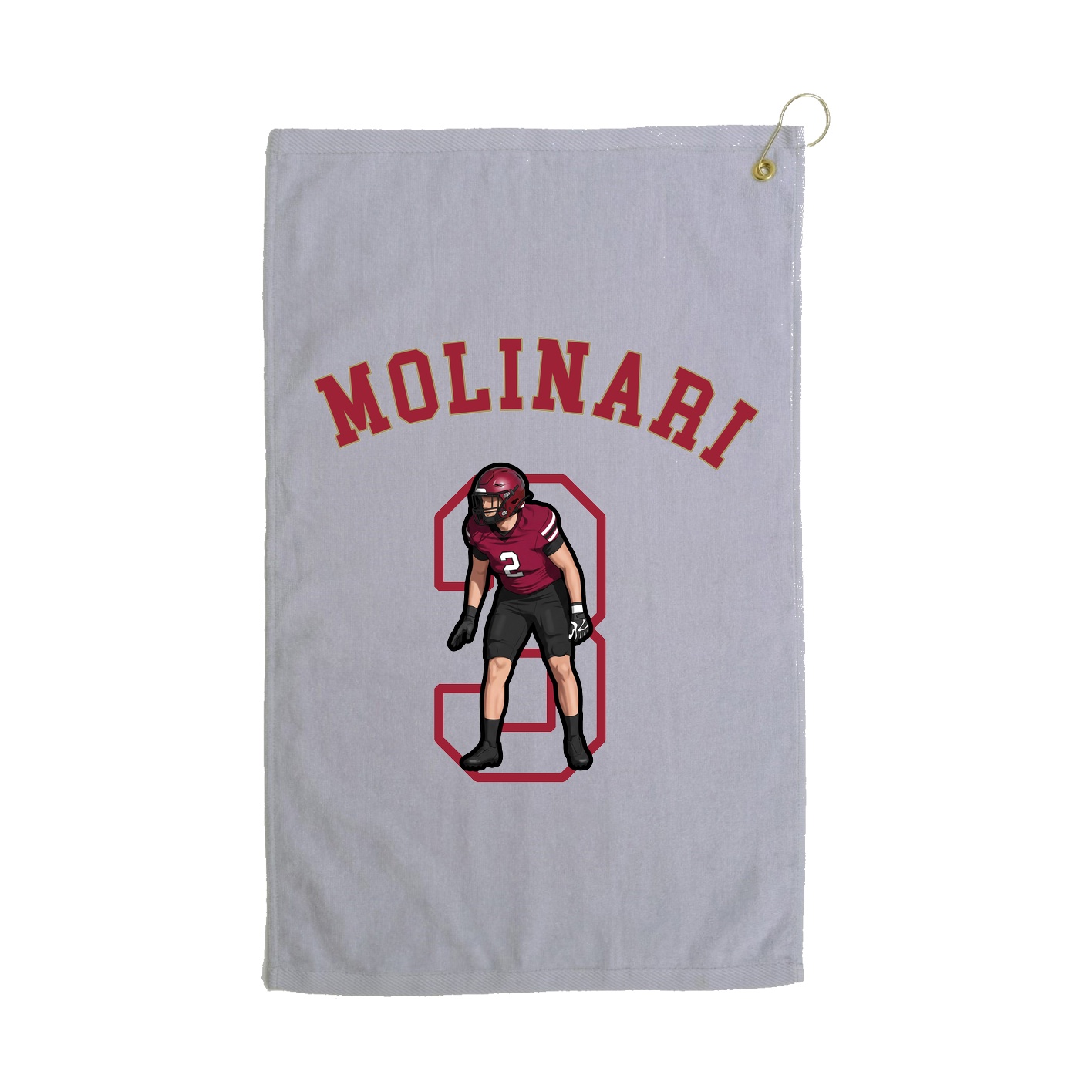 Golf Towel — Shirsey Arch in Grey