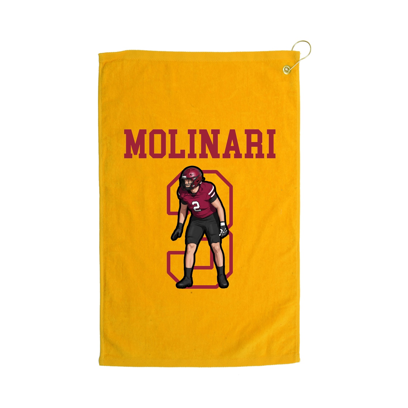 Golf Towel — Shirsey in Gold
