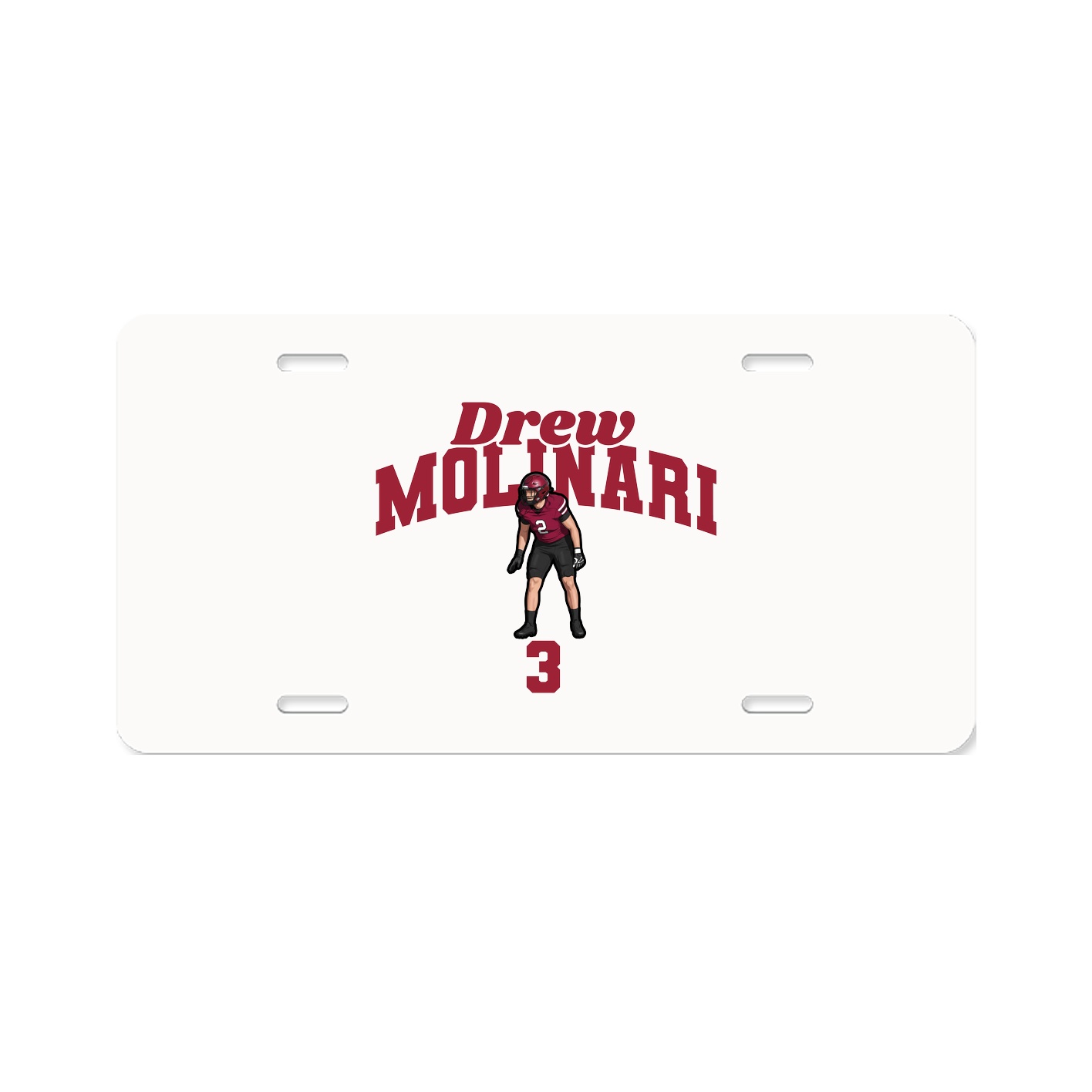 License Plate — Signature Arch in Classic