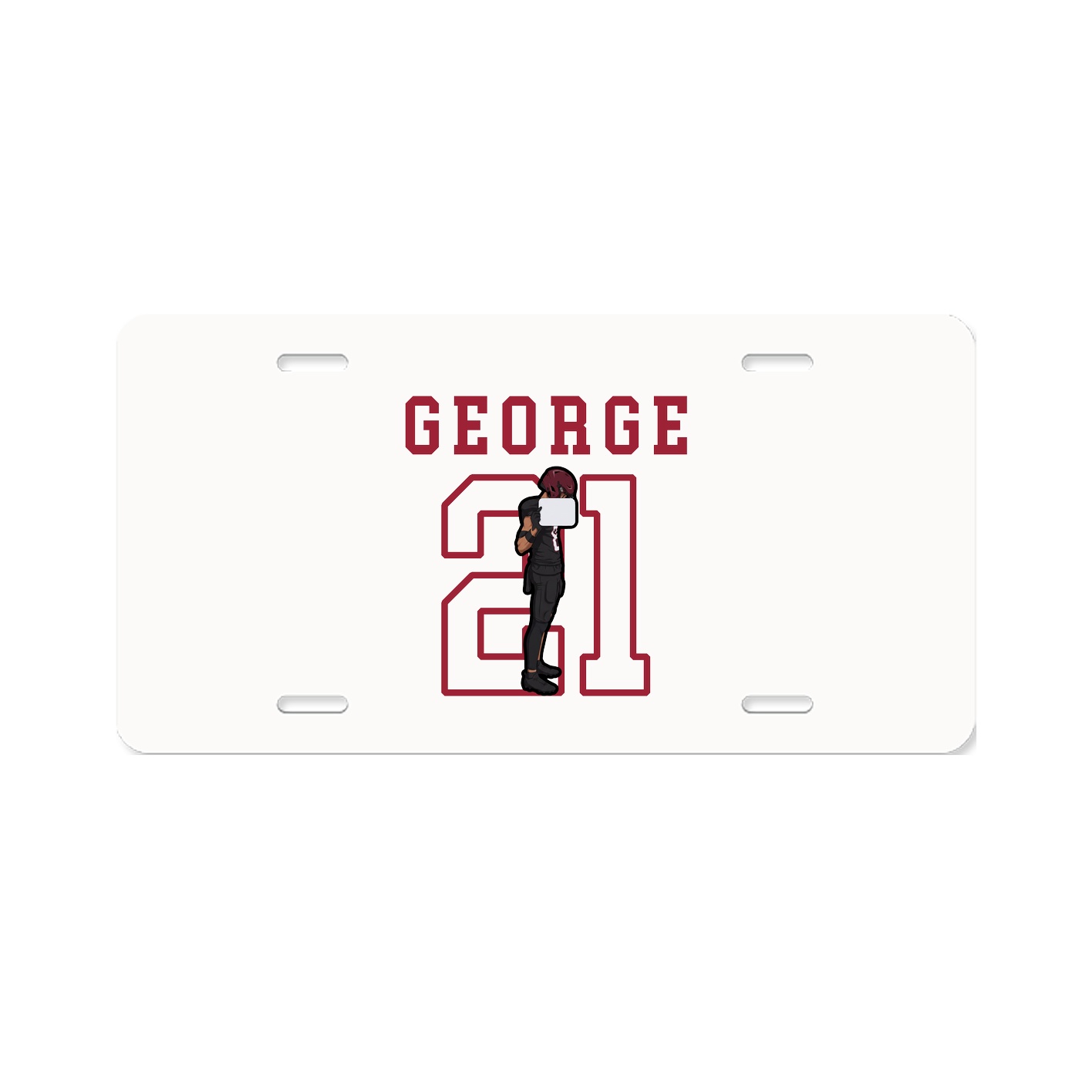 License Plate — Shirsey in Classic