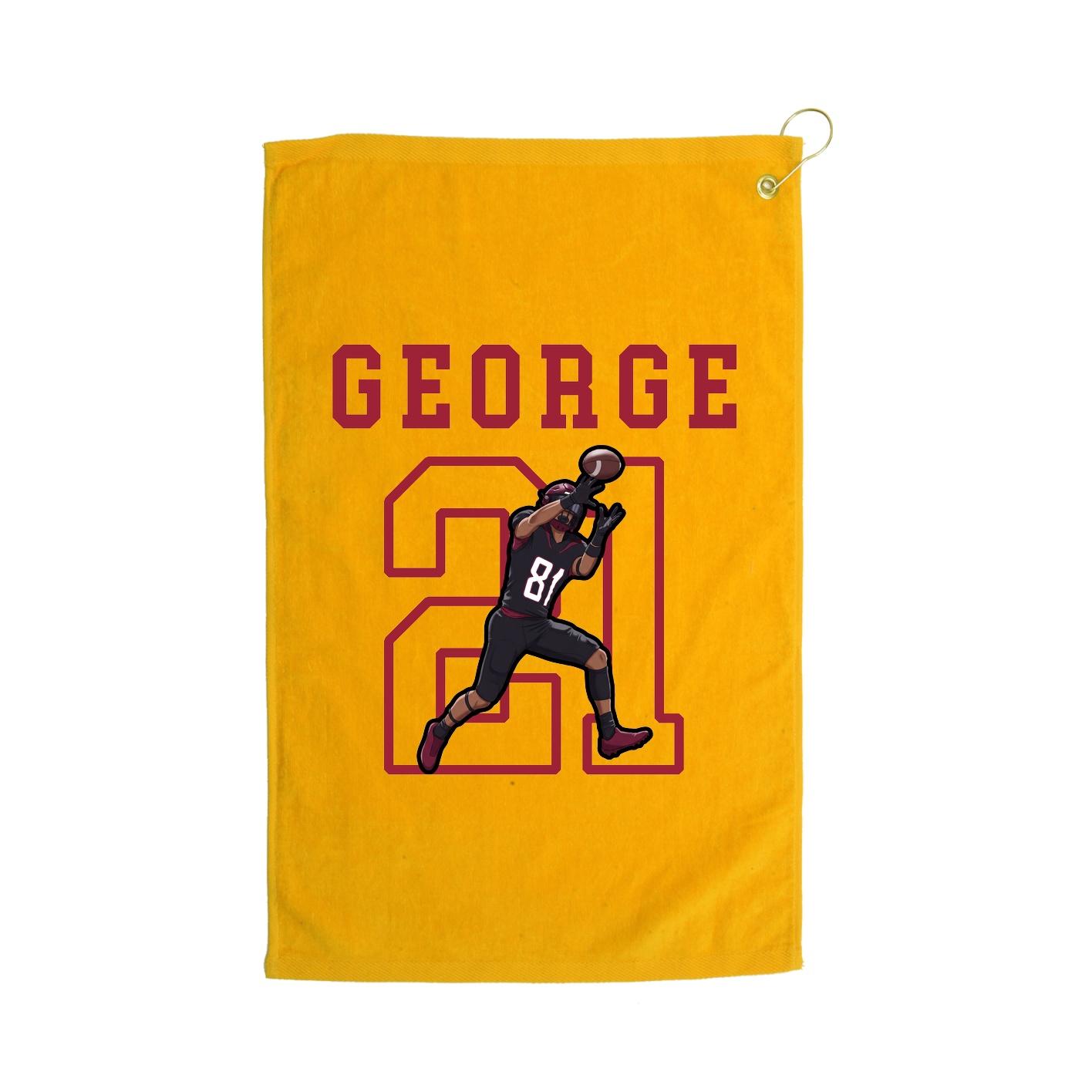 Golf Towel — Shirsey in Gold