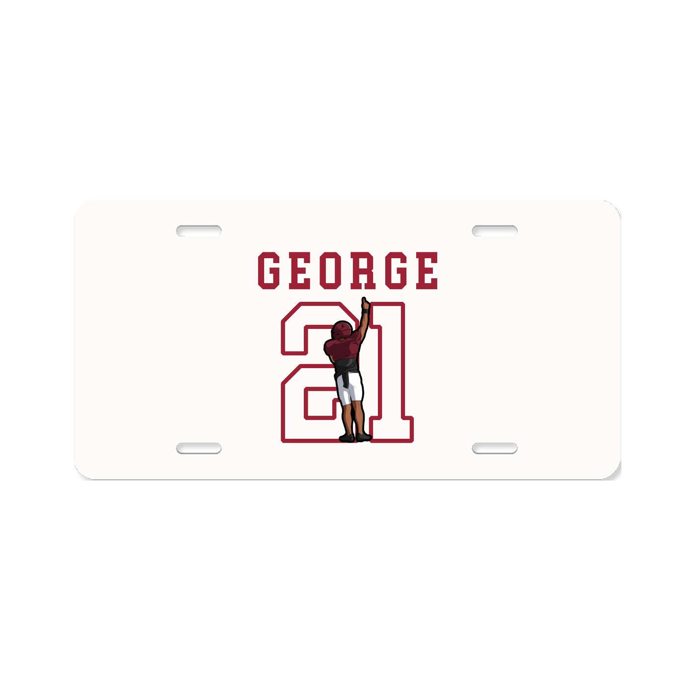 License Plate — Shirsey in Classic