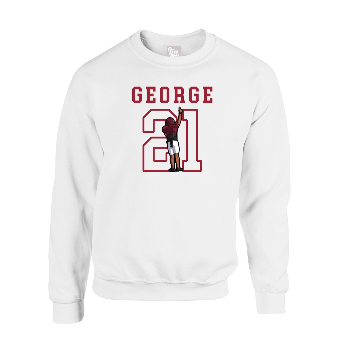 Fleece Crew — Shirsey in White