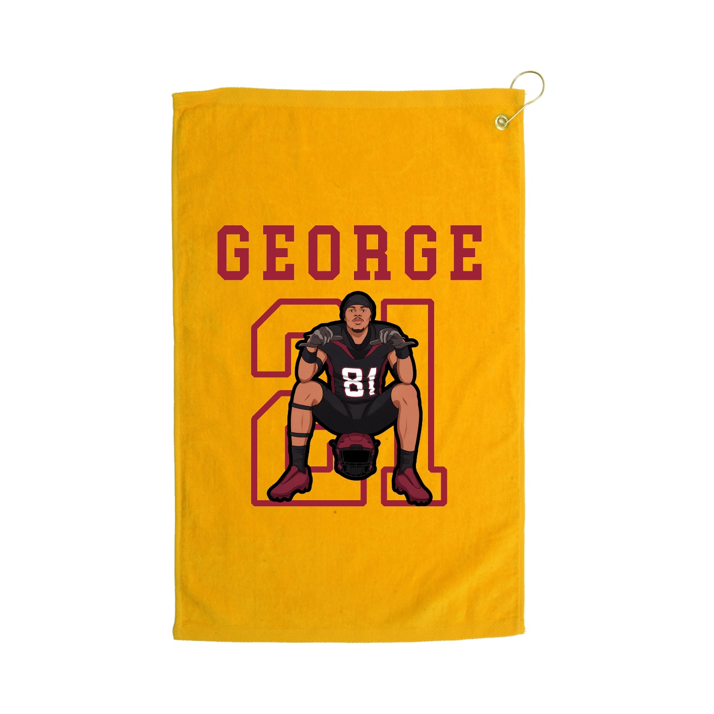 Golf Towel — Shirsey in Gold