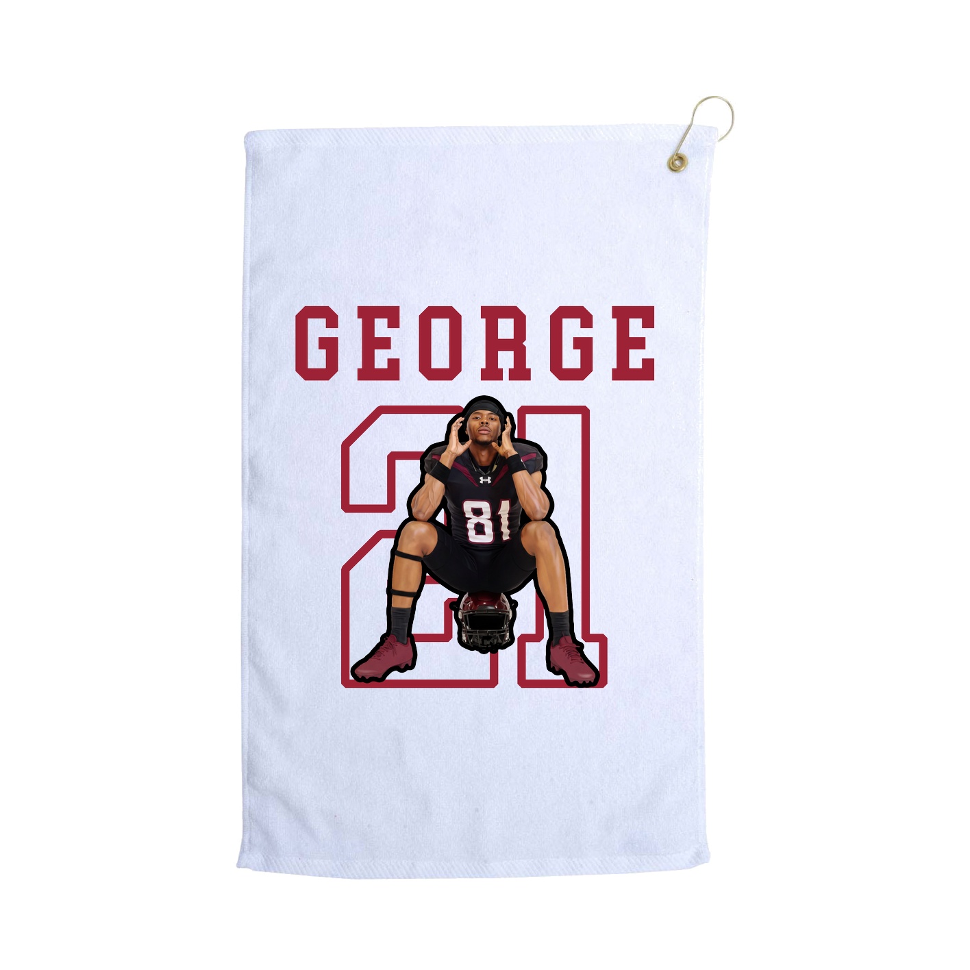 Golf Towel — Shirsey in White