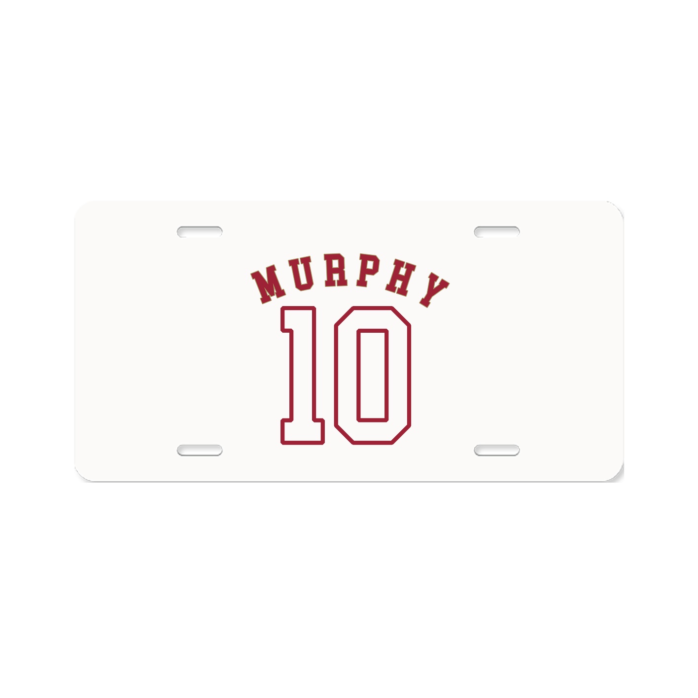 License Plate — Shirsey Arch in Classic