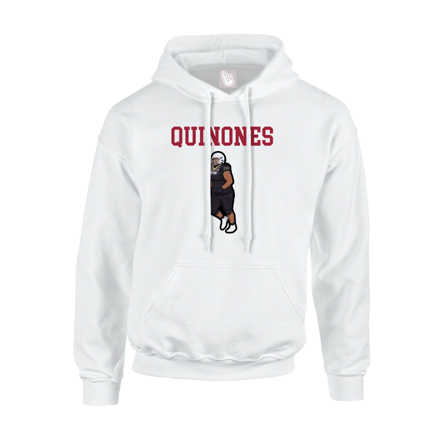 Hoodie — Shirsey in White