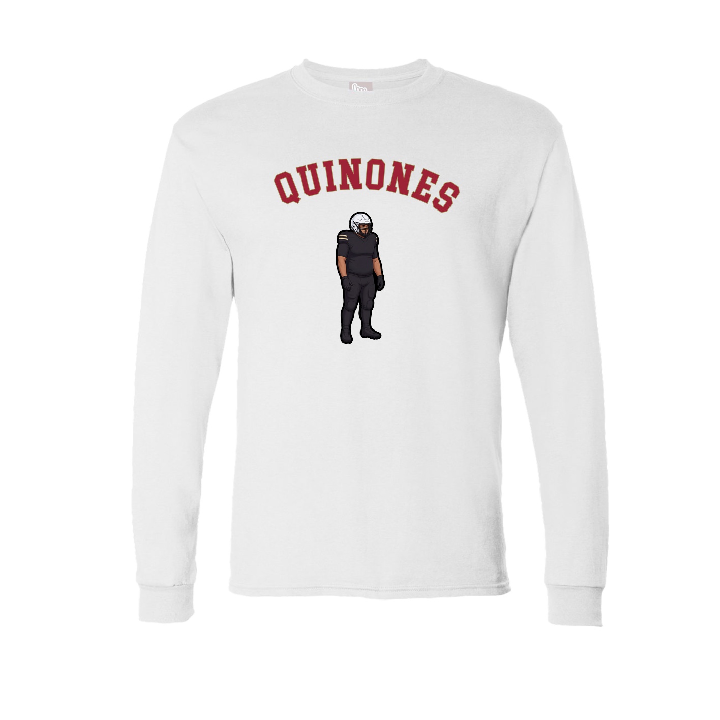 Long Sleeve Tee — Shirsey Arch in White