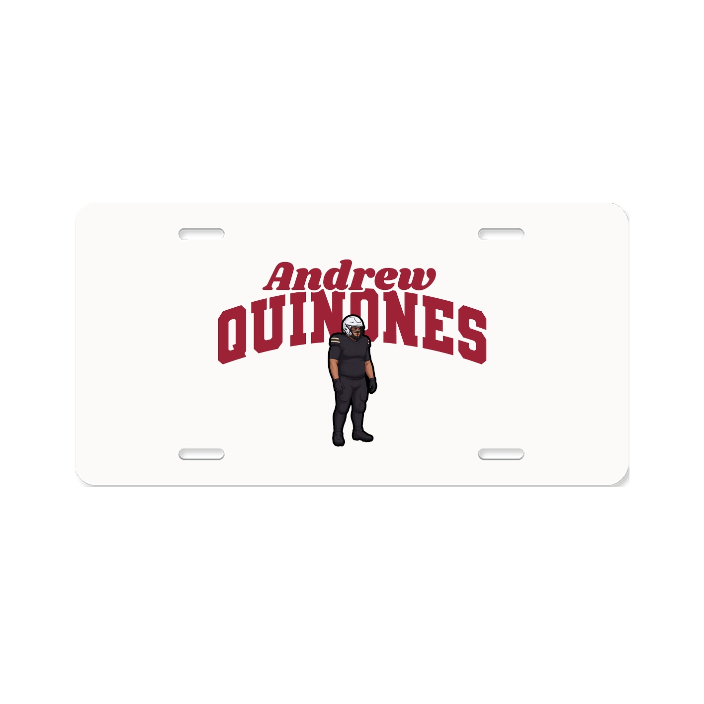 License Plate — Signature Arch in Classic