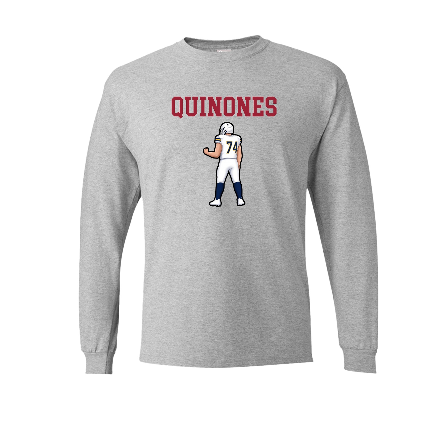 Long Sleeve Tee — Shirsey in Grey