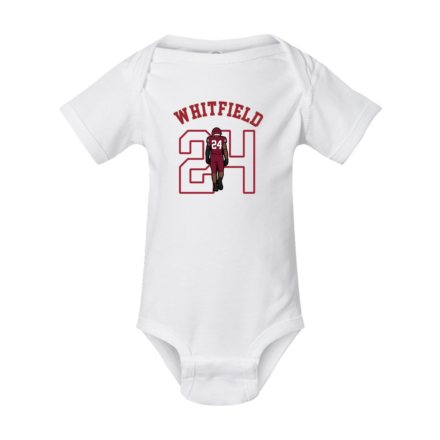 Baby Onesie — Shirsey Arch in White