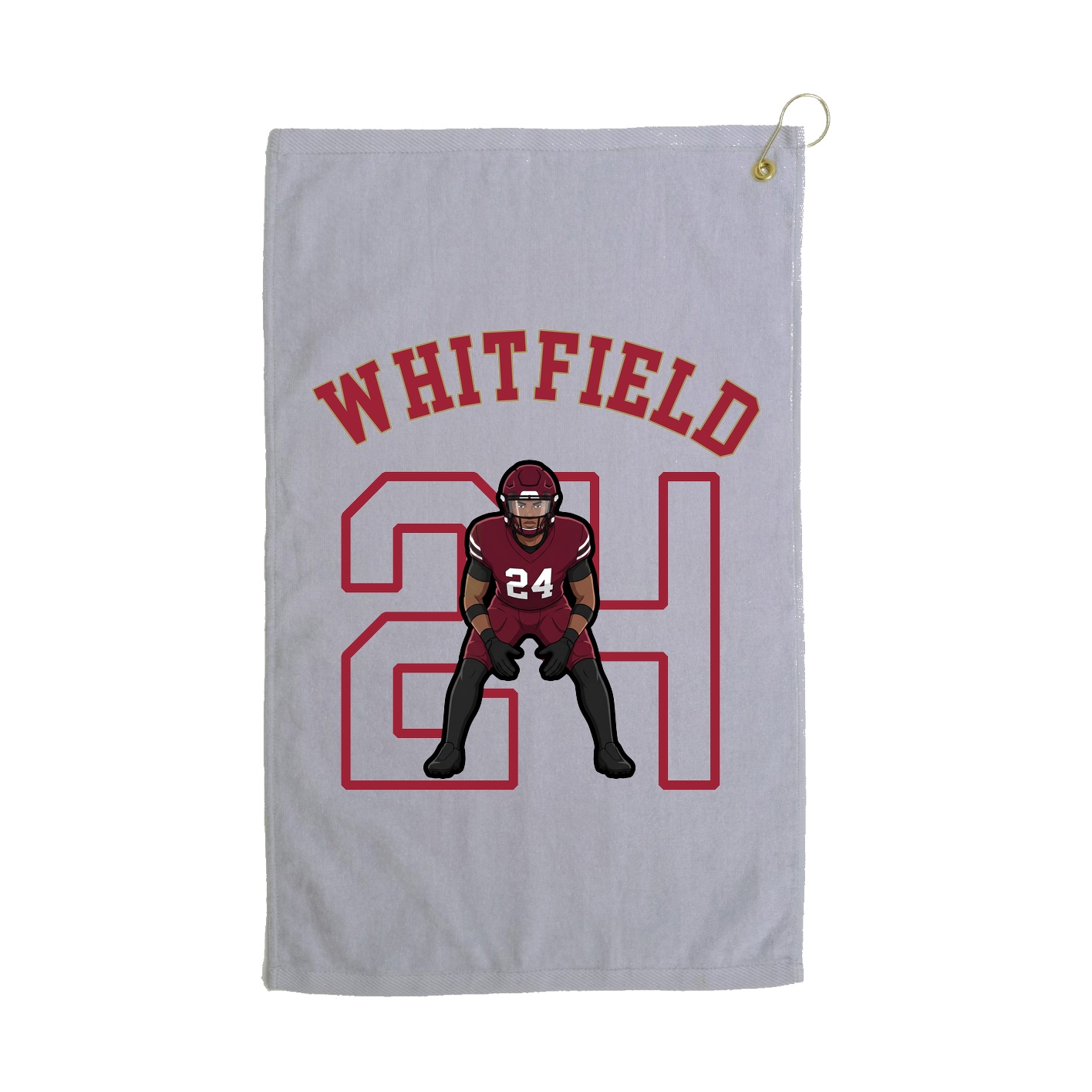 Golf Towel — Shirsey Arch in Grey