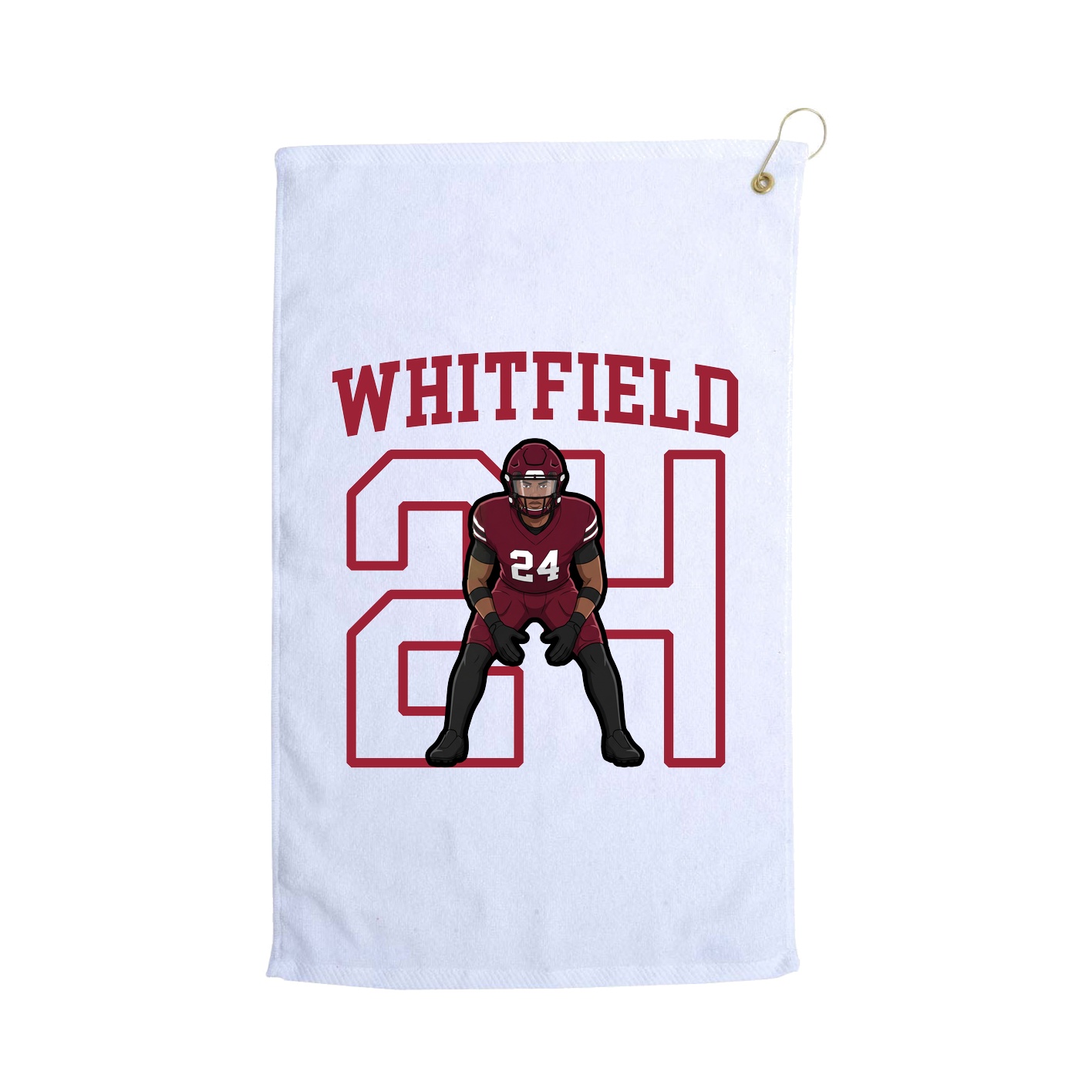 Golf Towel — Shirsey in White