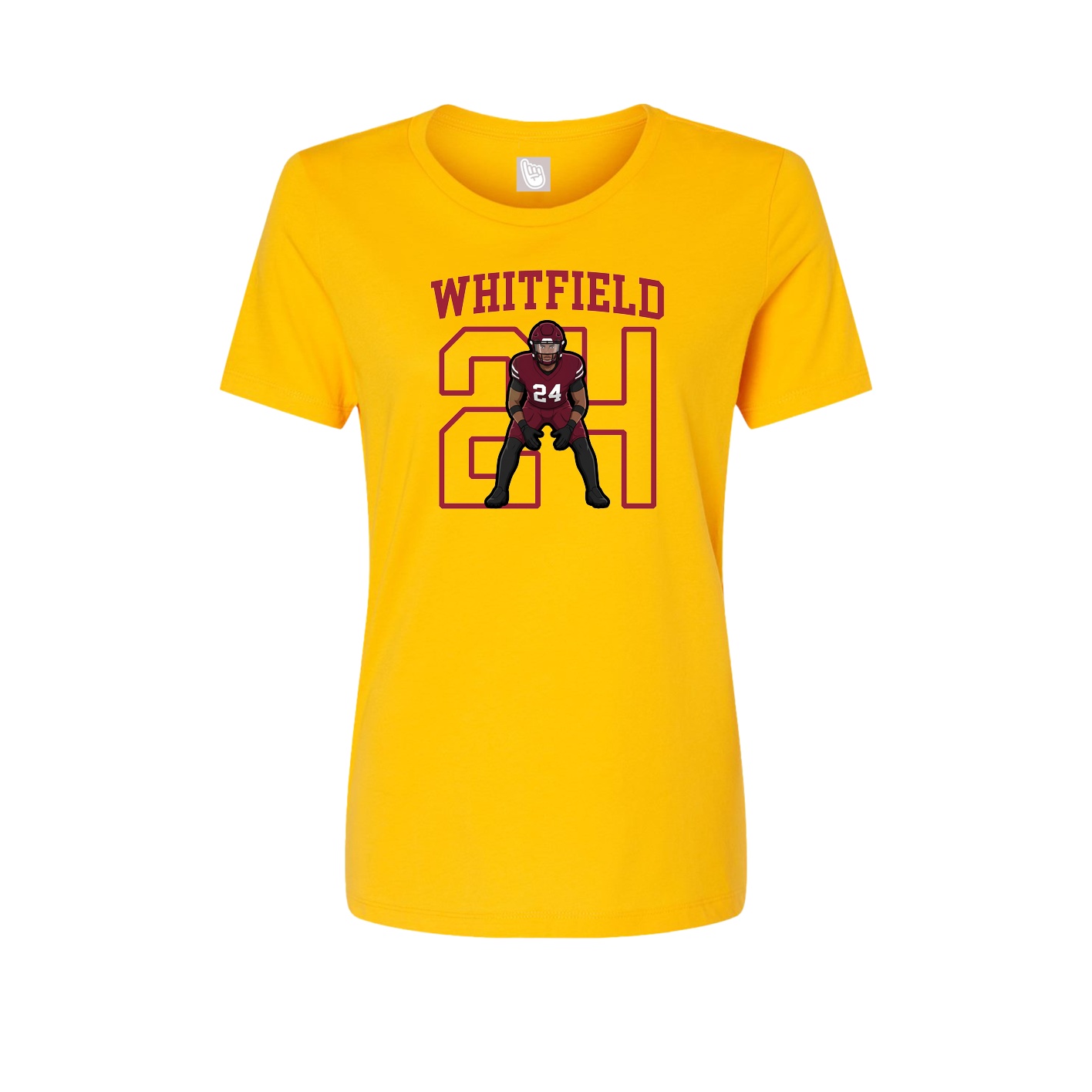 Fitted Women's Tee — Shirsey in Gold