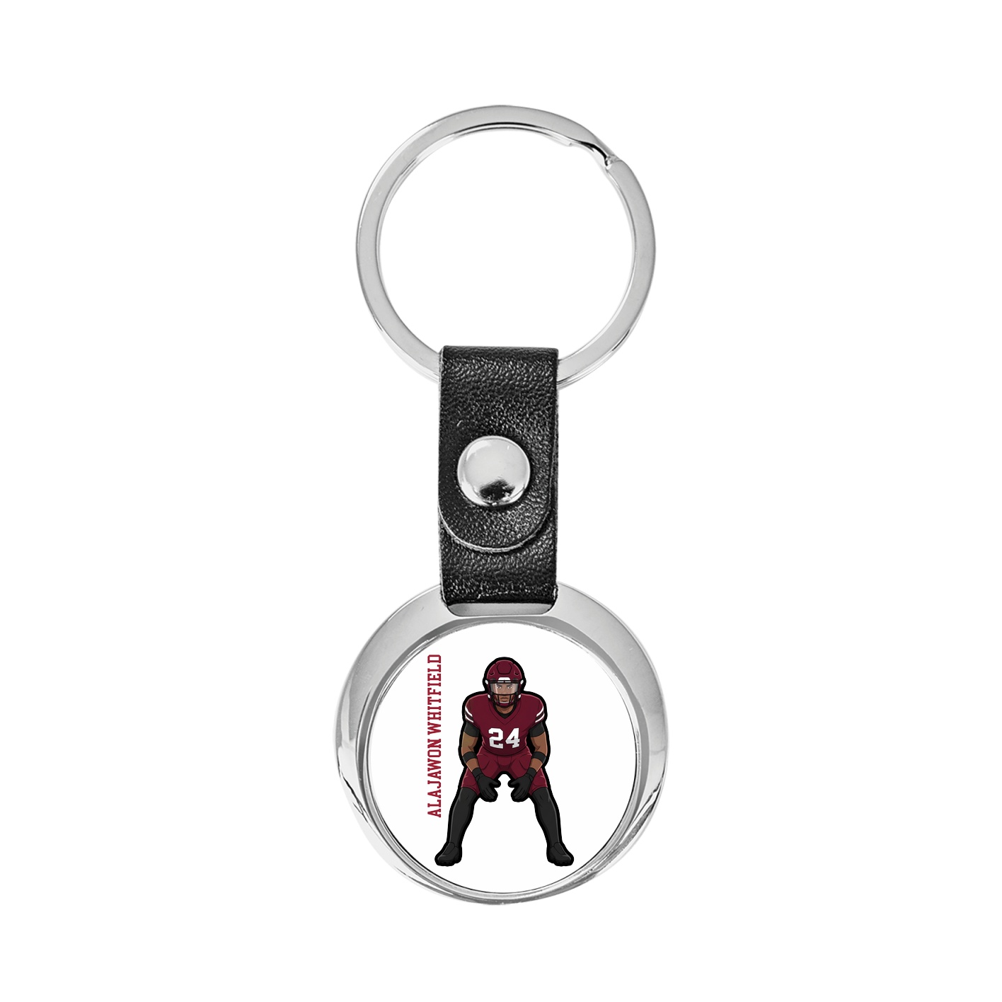 Key Chain — Name Vertical in Classic