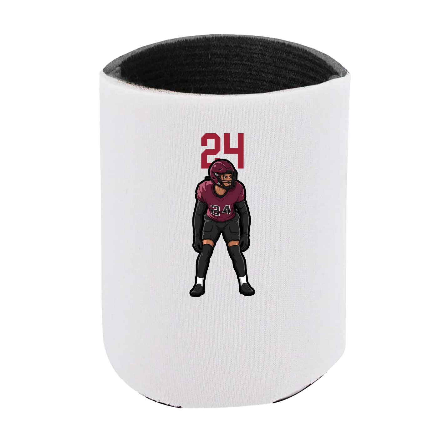 Can Holder — Number Top in White