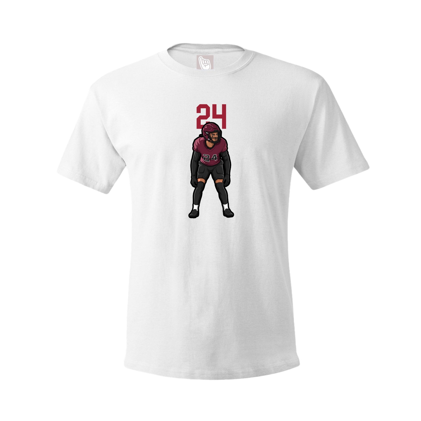 Tee — Number Top in White