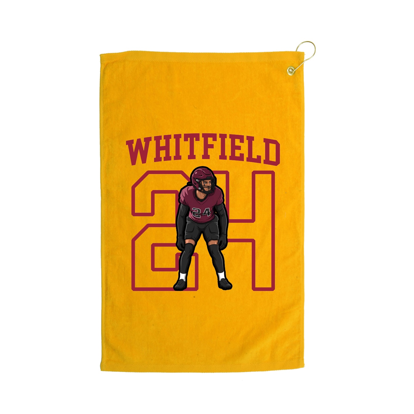 Golf Towel — Shirsey in Gold