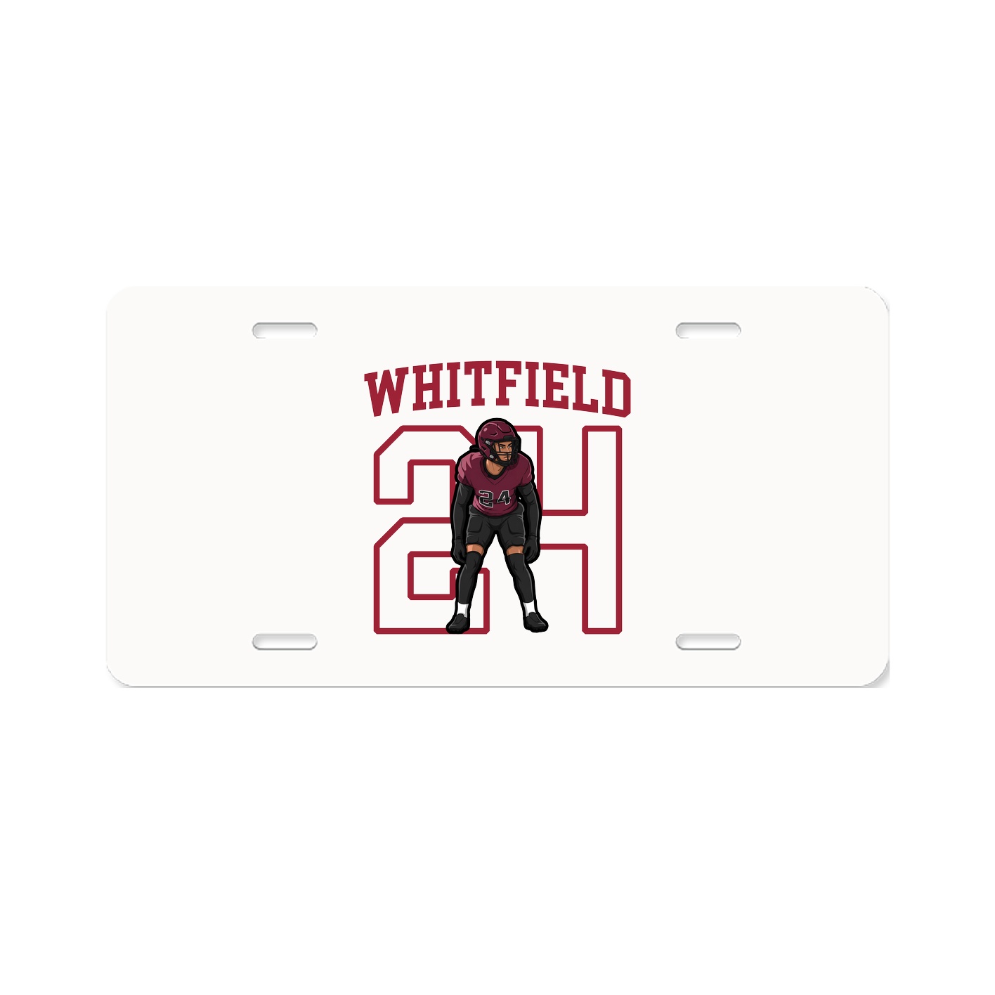 Aluminum License Plate