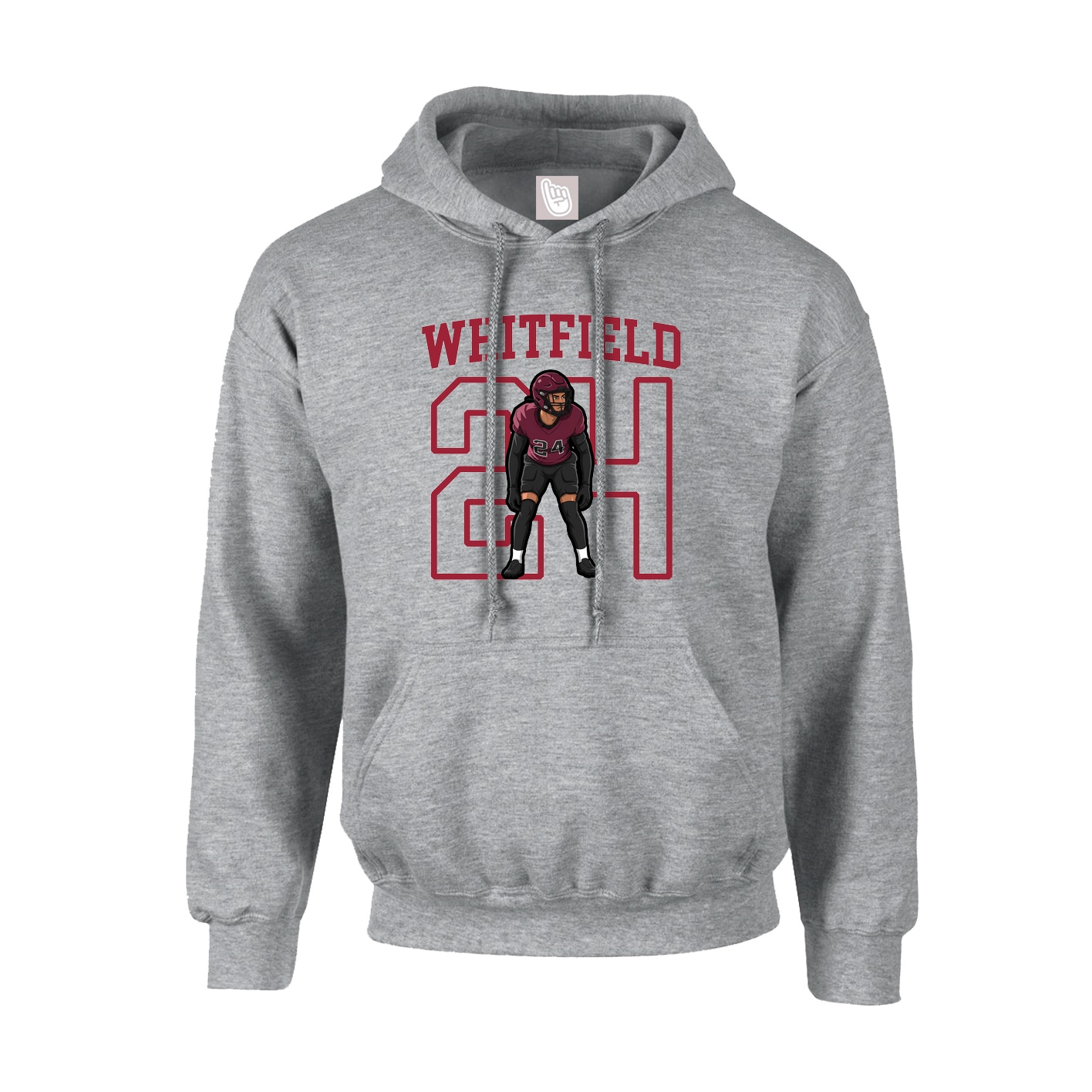 Youth Hoodie — Shirsey in Grey