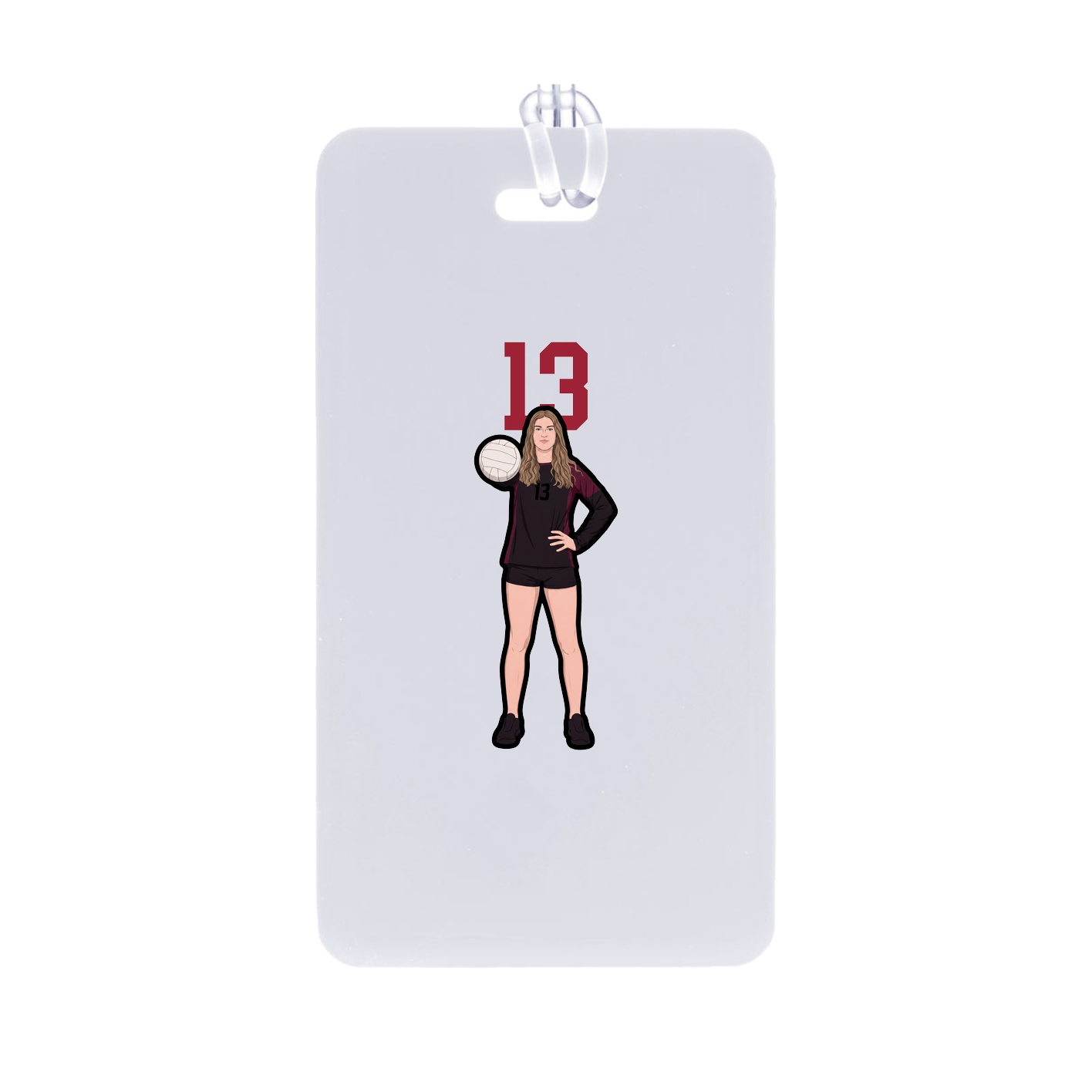 Bag Tag — Number Top in Classic