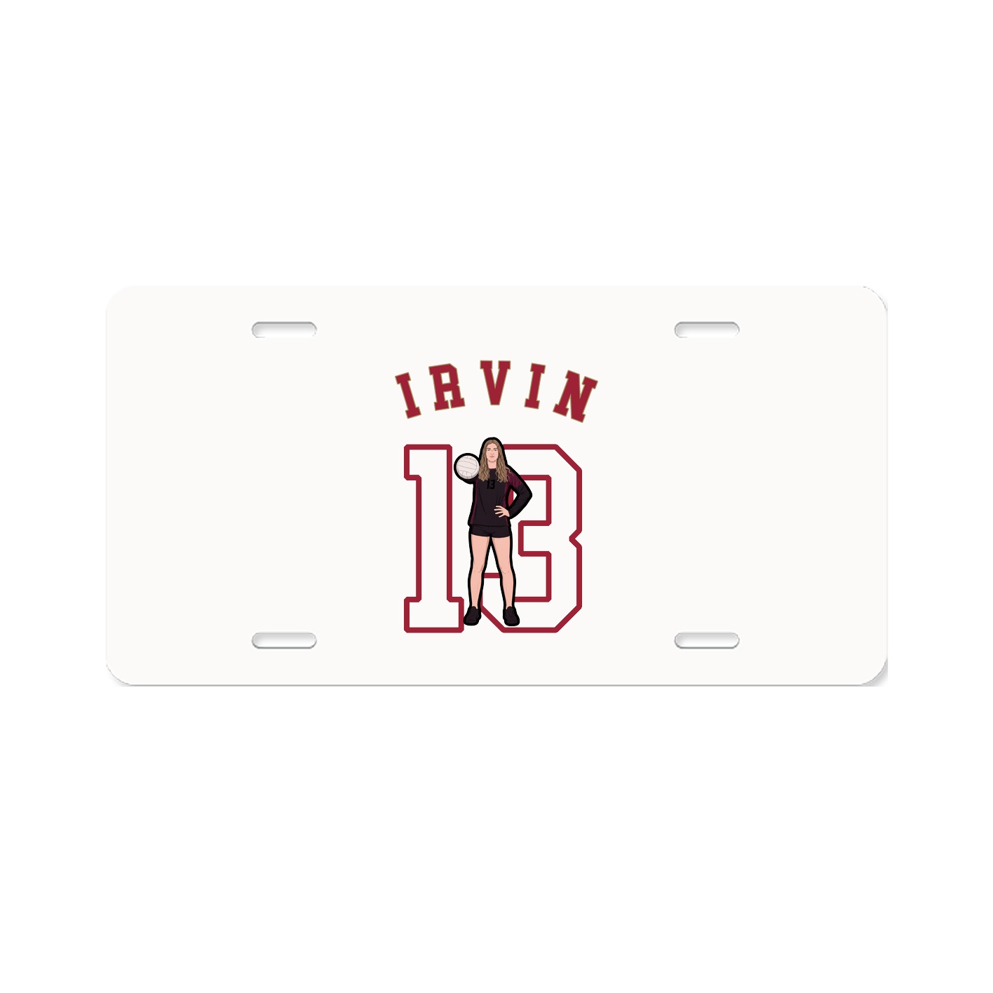 License Plate — Shirsey Arch in Classic
