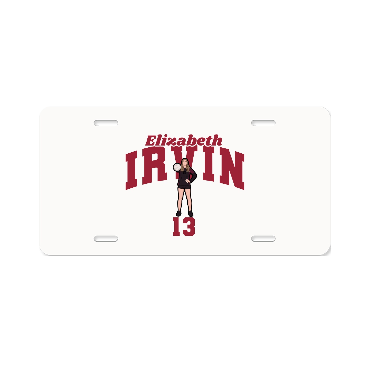 License Plate — Signature Arch in Classic
