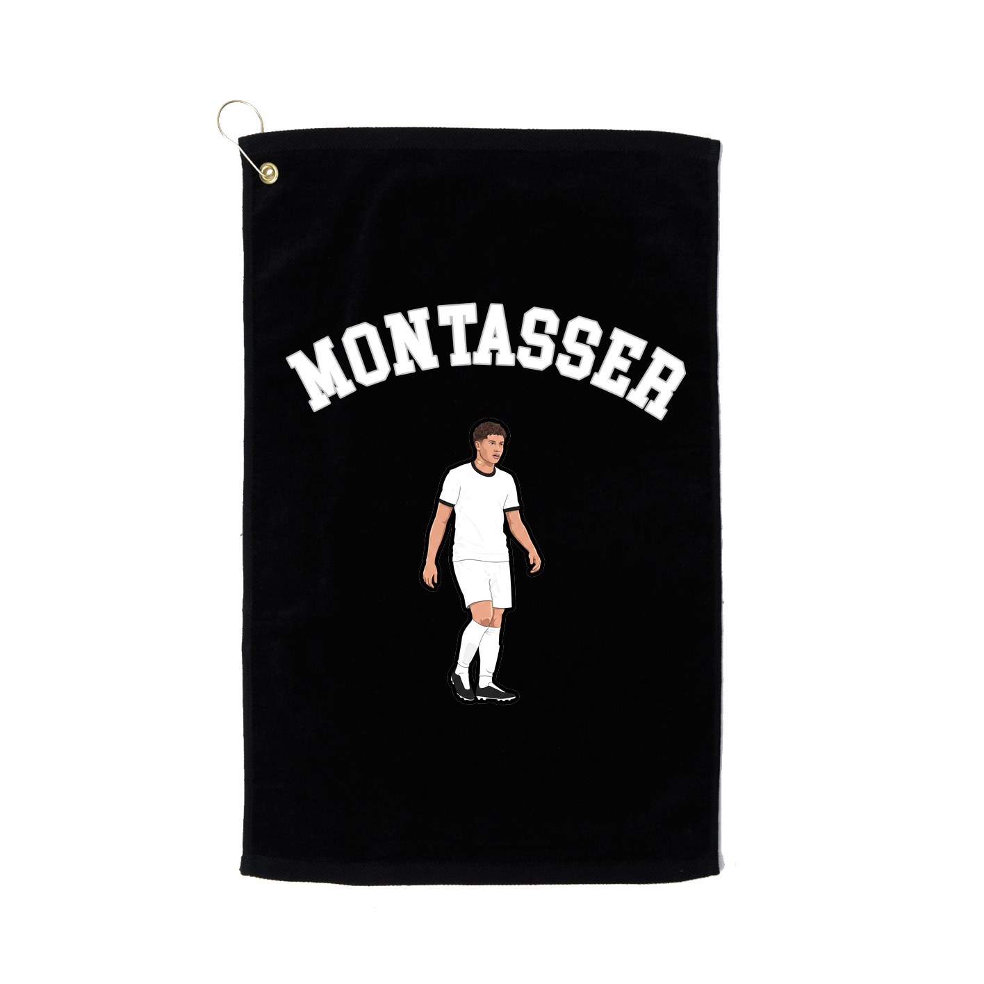 Golf Towel — Shirsey Arch in Black