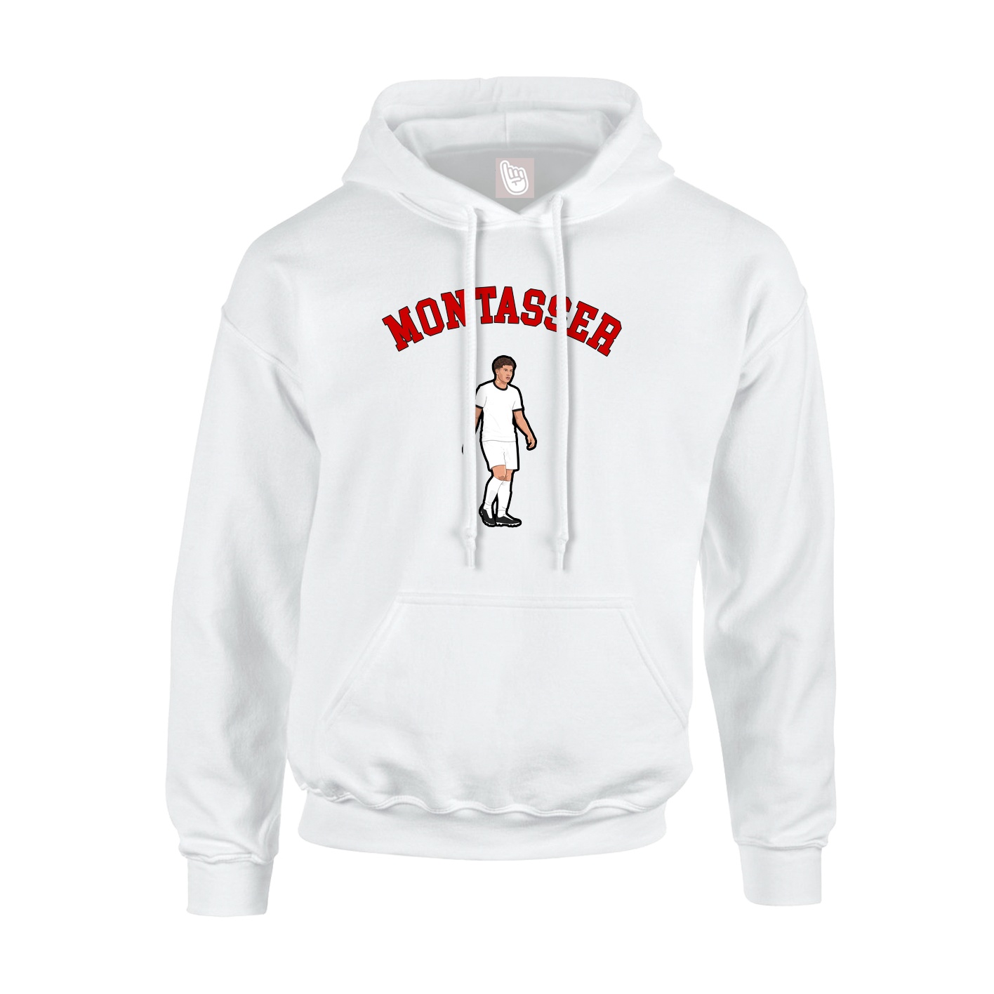 Hoodie — Shirsey Arch in White