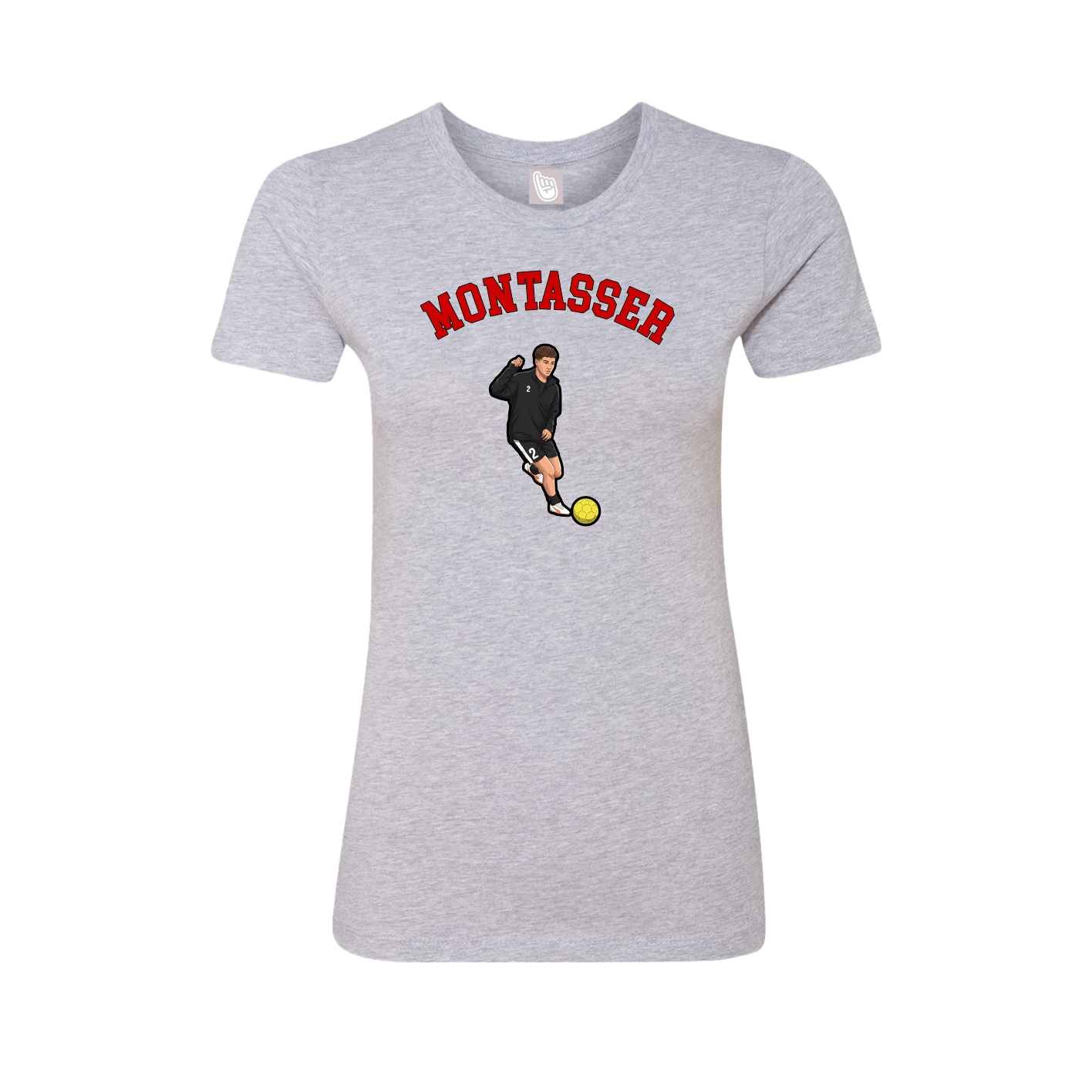 Womens Tee — Shirsey Arch in Grey