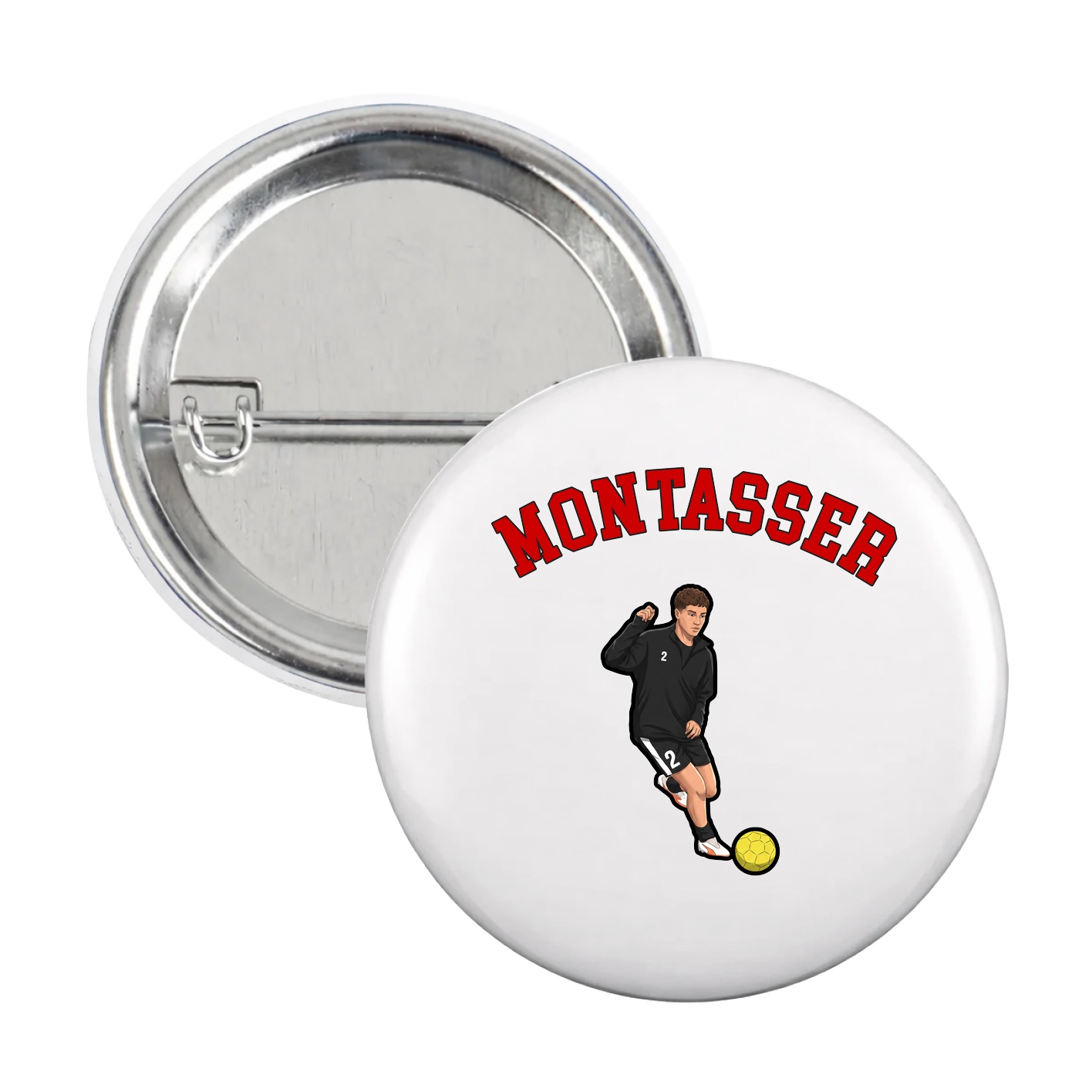 Game Day Button — Shirsey Arch in White