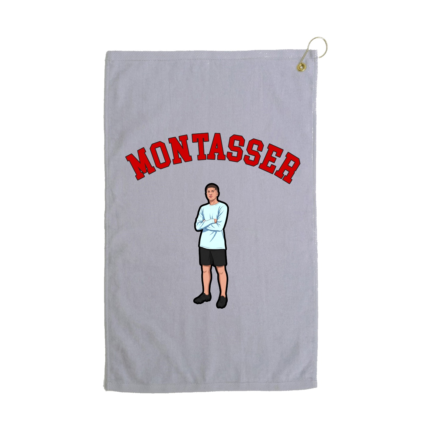 Golf Towel — Shirsey Arch in Grey