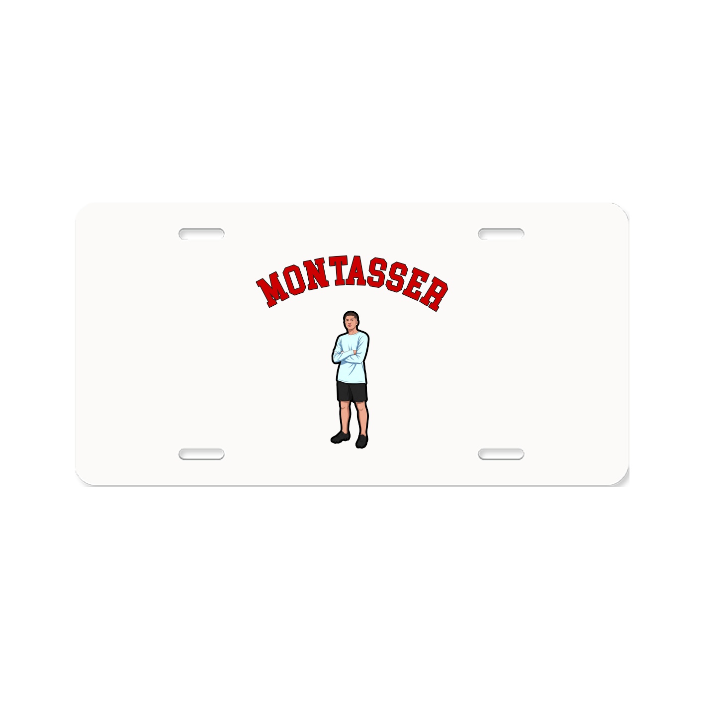 License Plate — Shirsey Arch in Classic