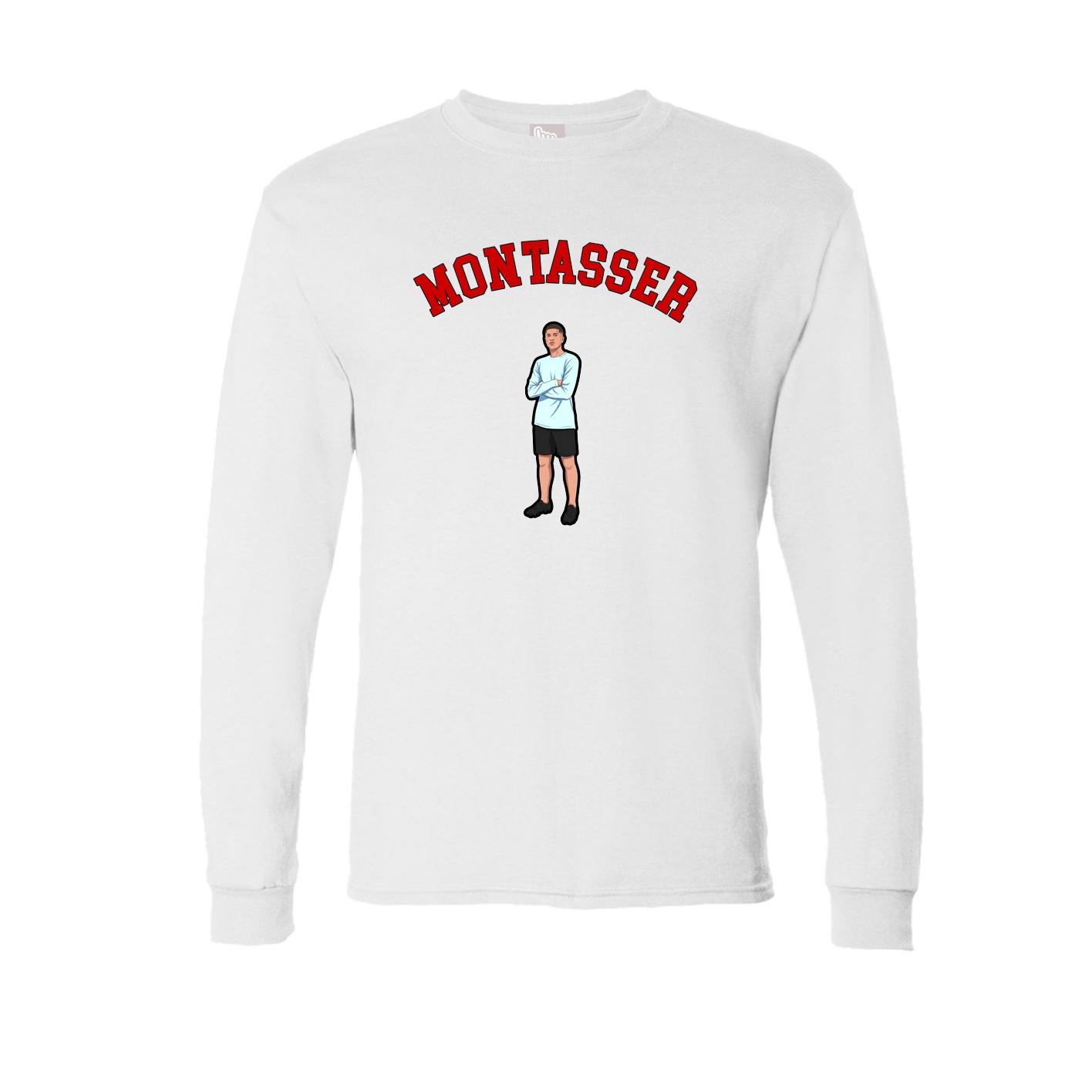 Long Sleeve Tee — Shirsey Arch in White