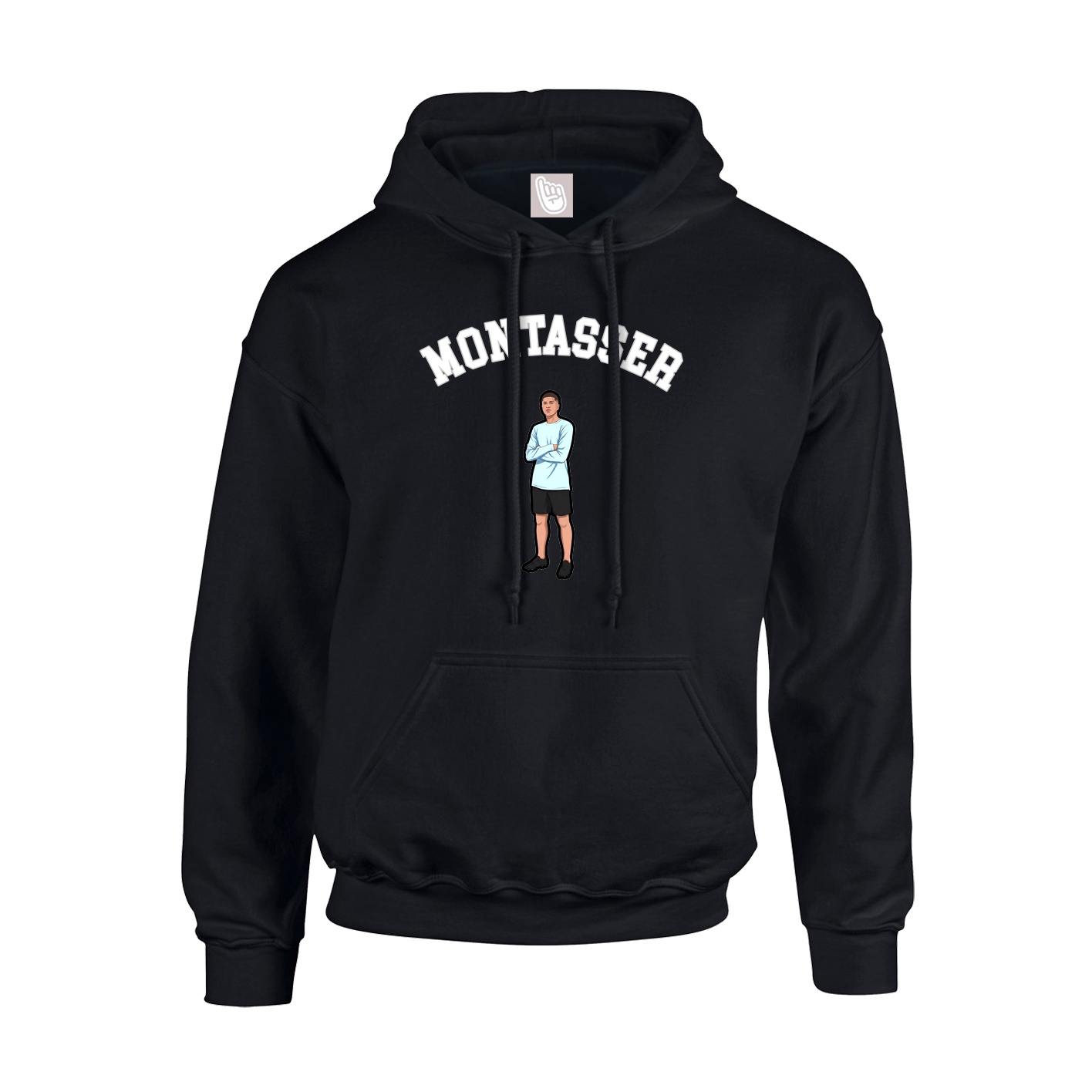 Youth Hoodie — Shirsey Arch in Black