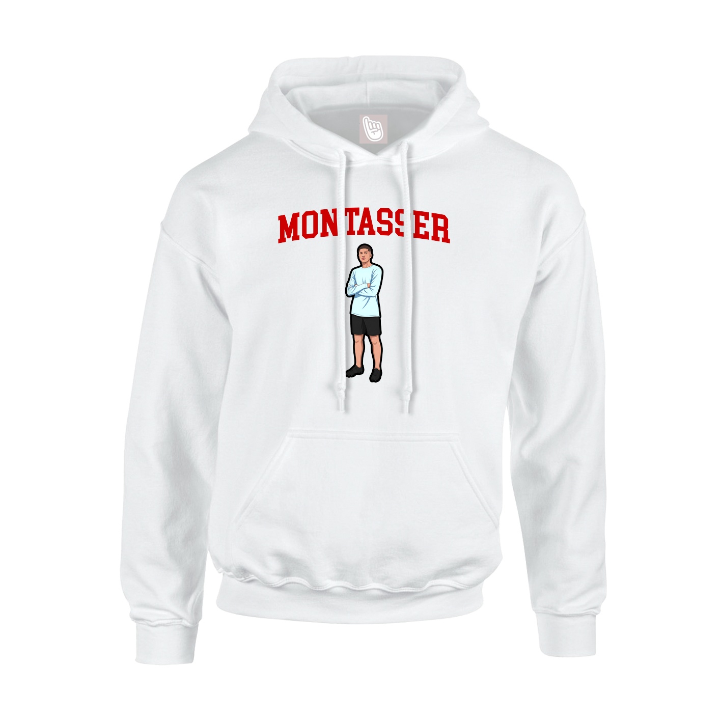 Hoodie — Shirsey in White