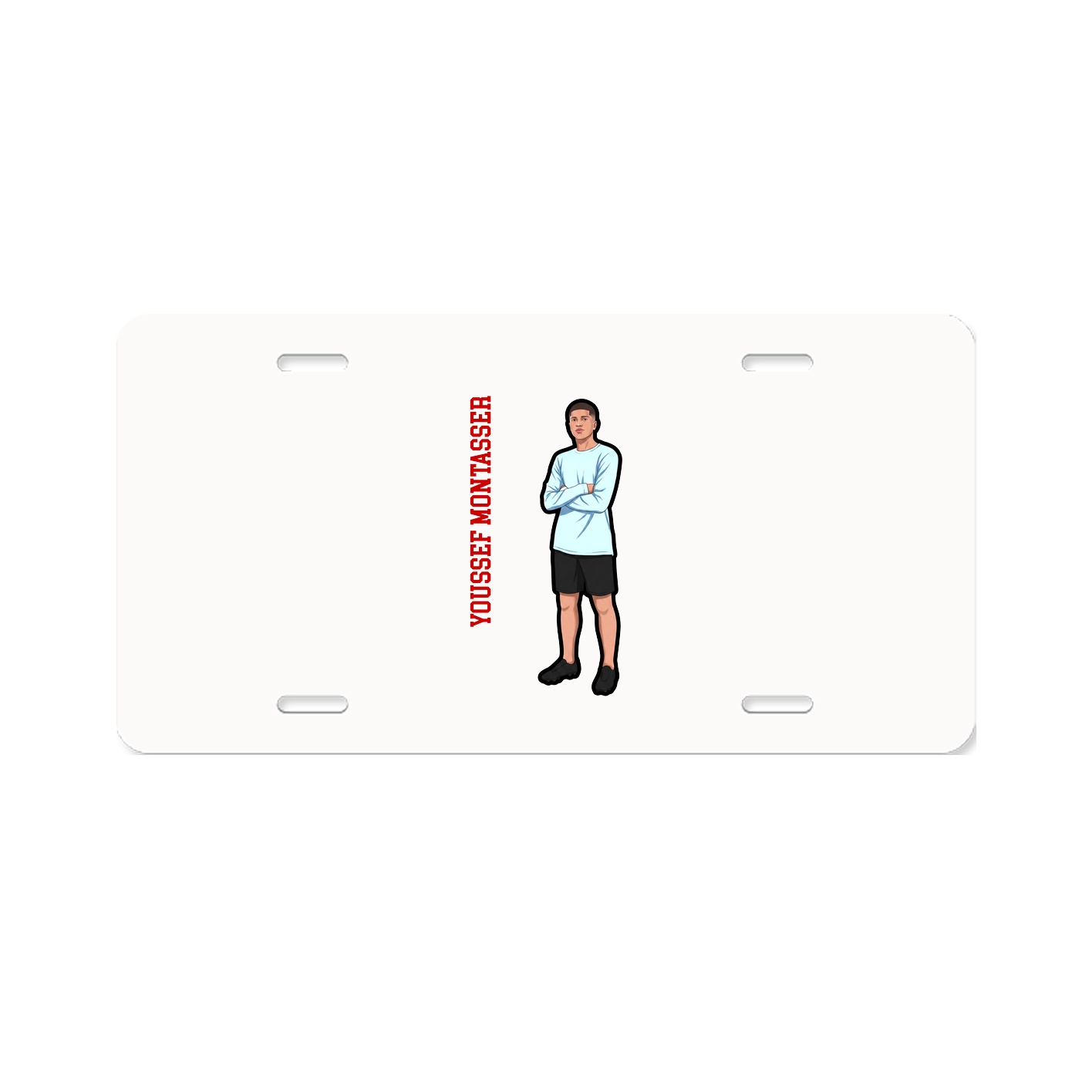 Aluminum License Plate