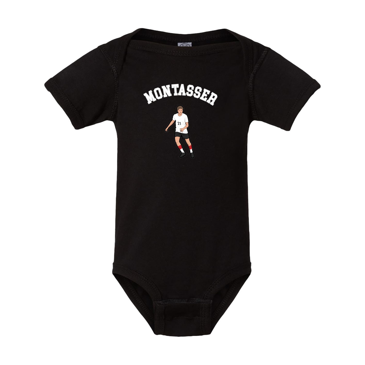 Baby Onesie — Shirsey Arch in Black