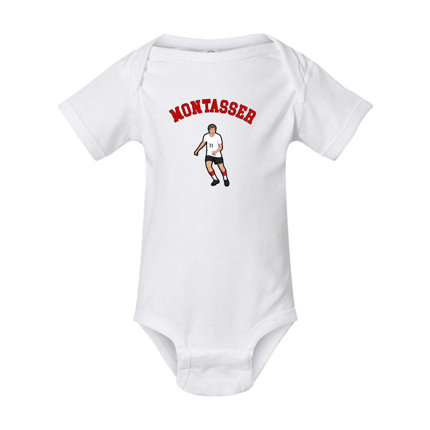 Baby Onesie — Shirsey Arch in White