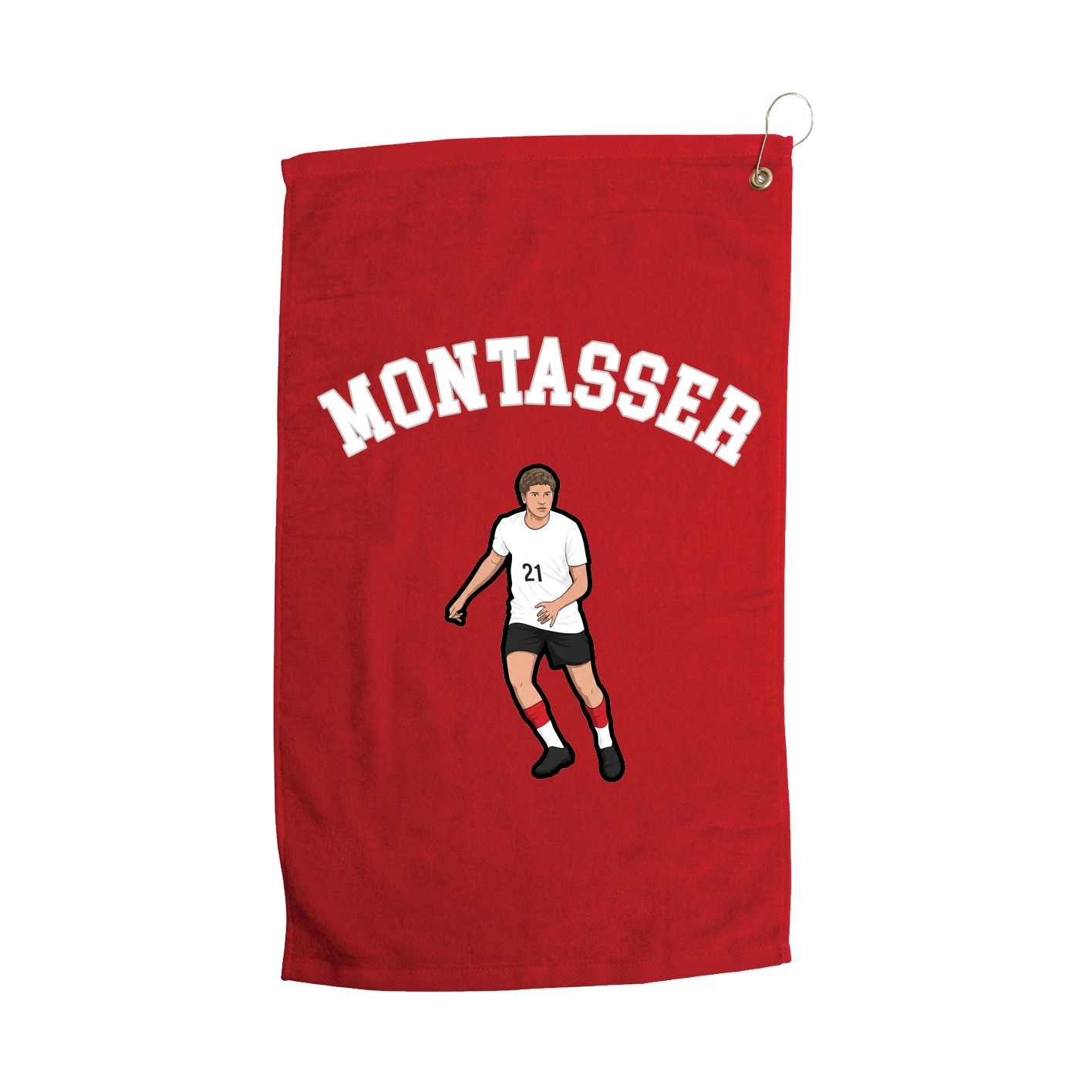 Golf Towel — Shirsey Arch in Red