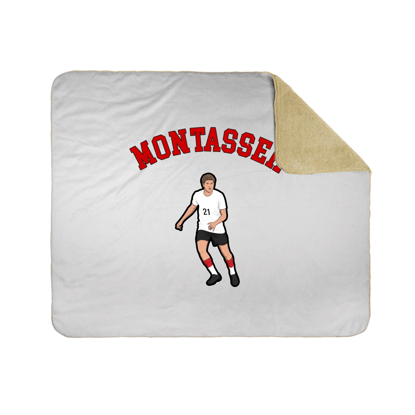 Throw Blanket — Shirsey Arch in White