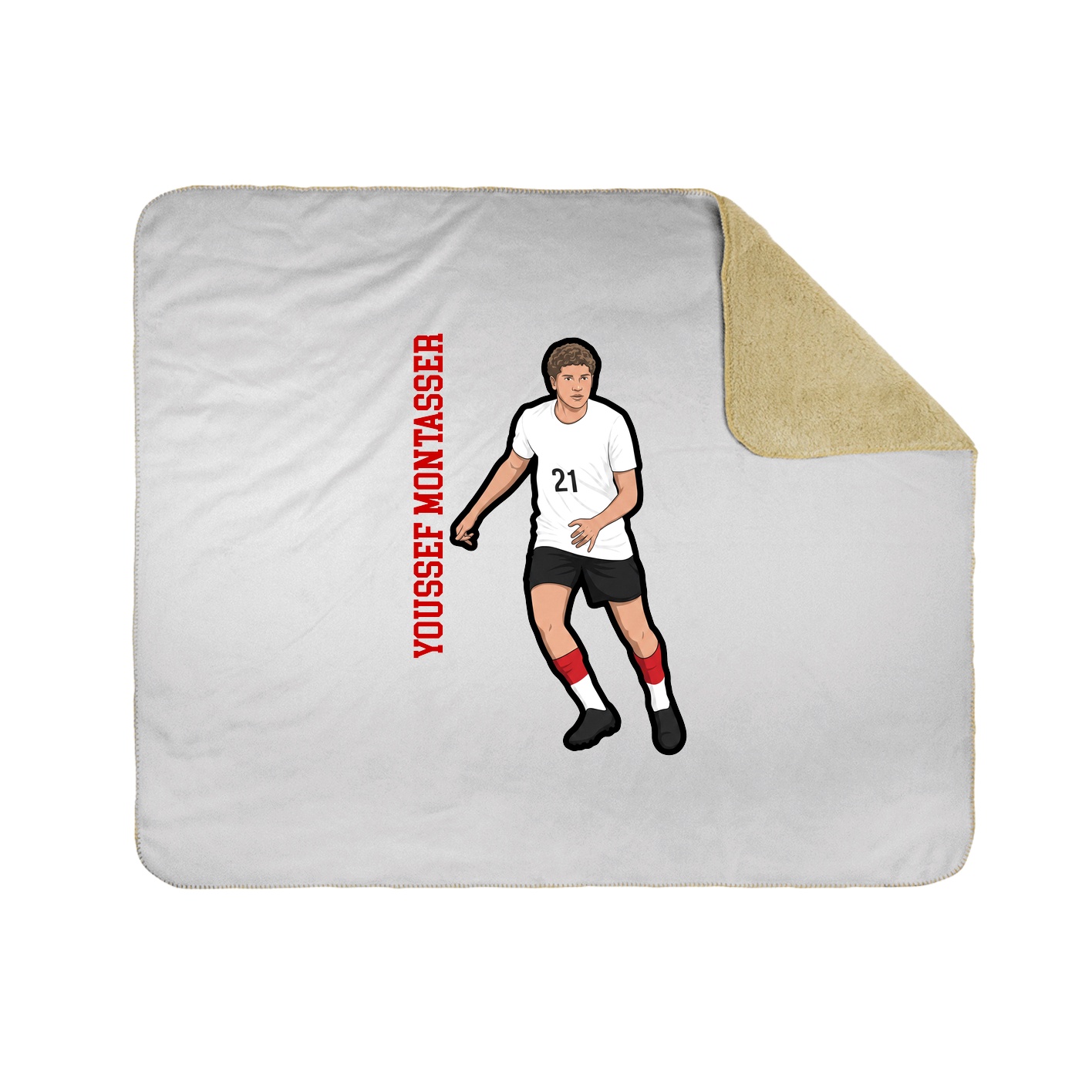 50x60 Sherpa Lined Throw Blanket