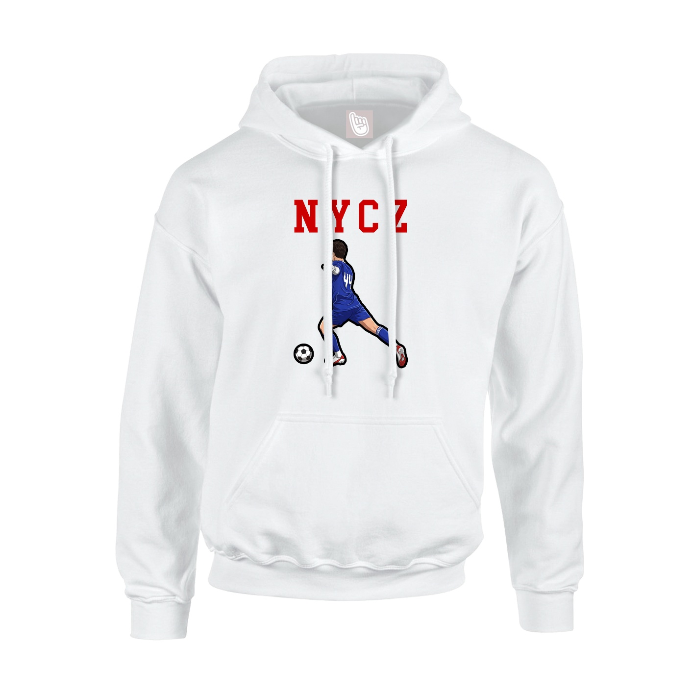 Youth Hoodie — Shirsey in White