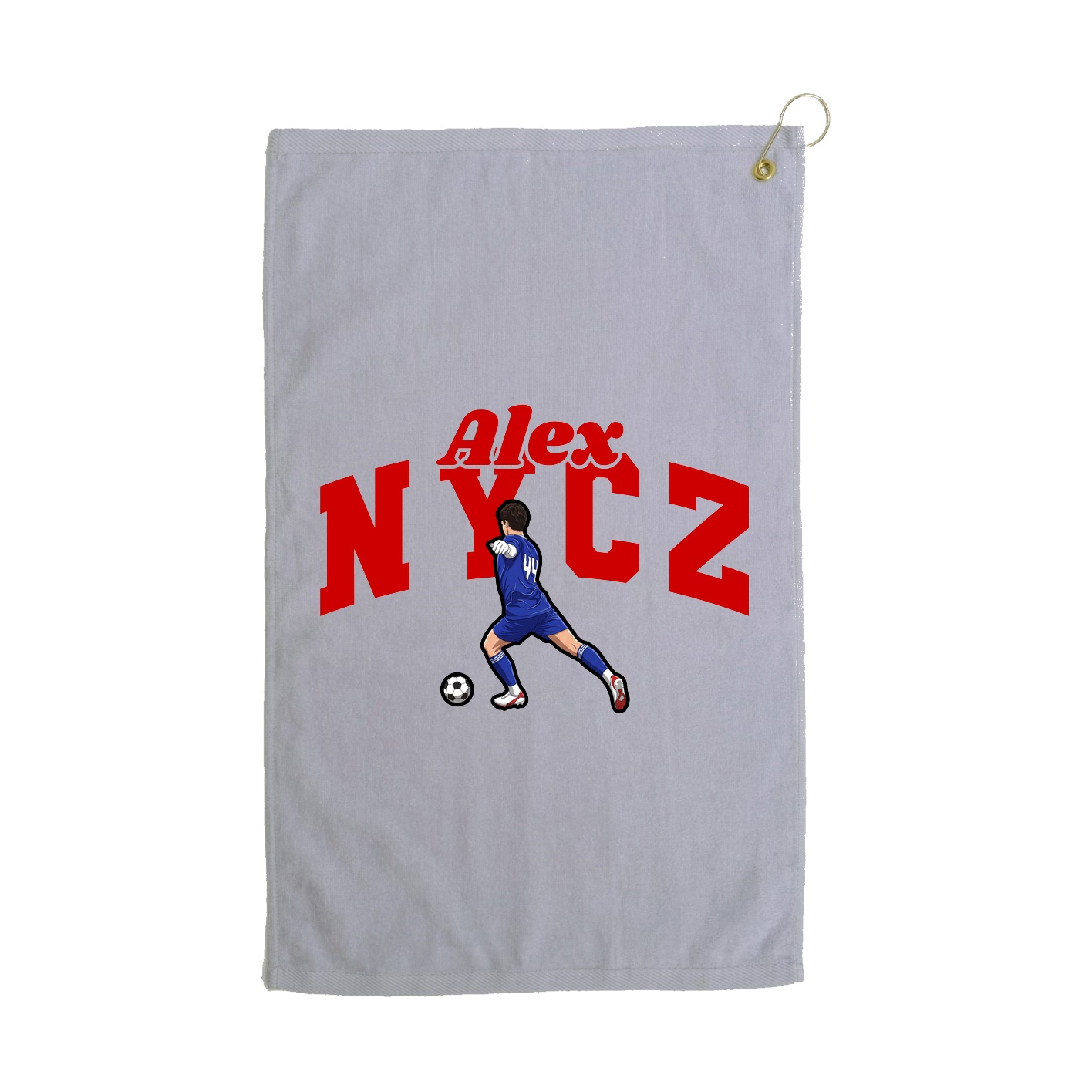 Golf Towel — Signature Arch in Grey
