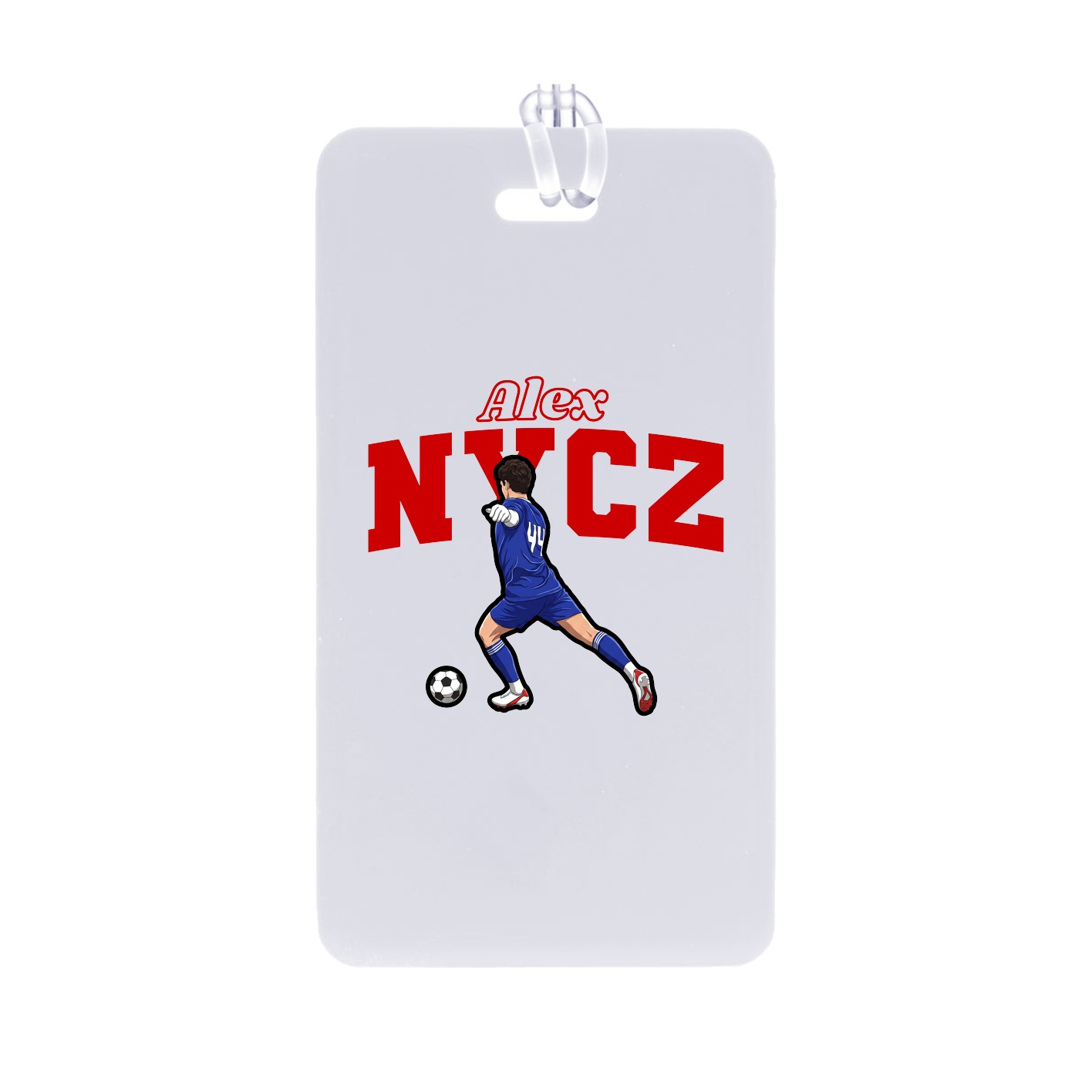 Bag Tag — Name Arch in Classic