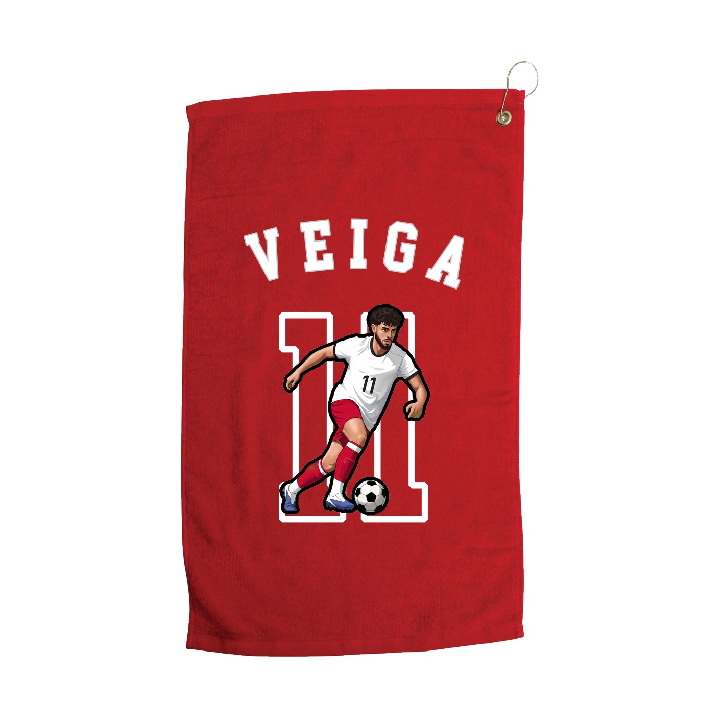 Golf Towel — Shirsey Arch in Red
