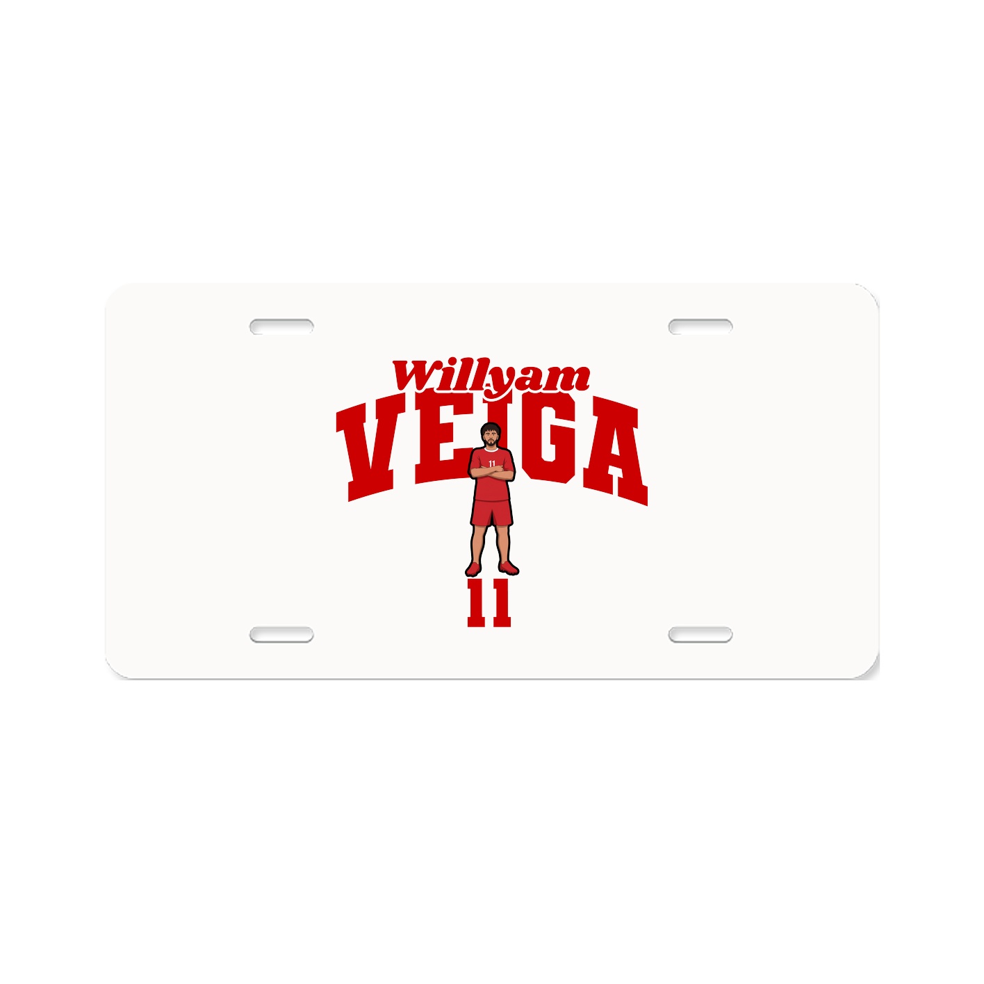 License Plate — Signature Arch in Classic