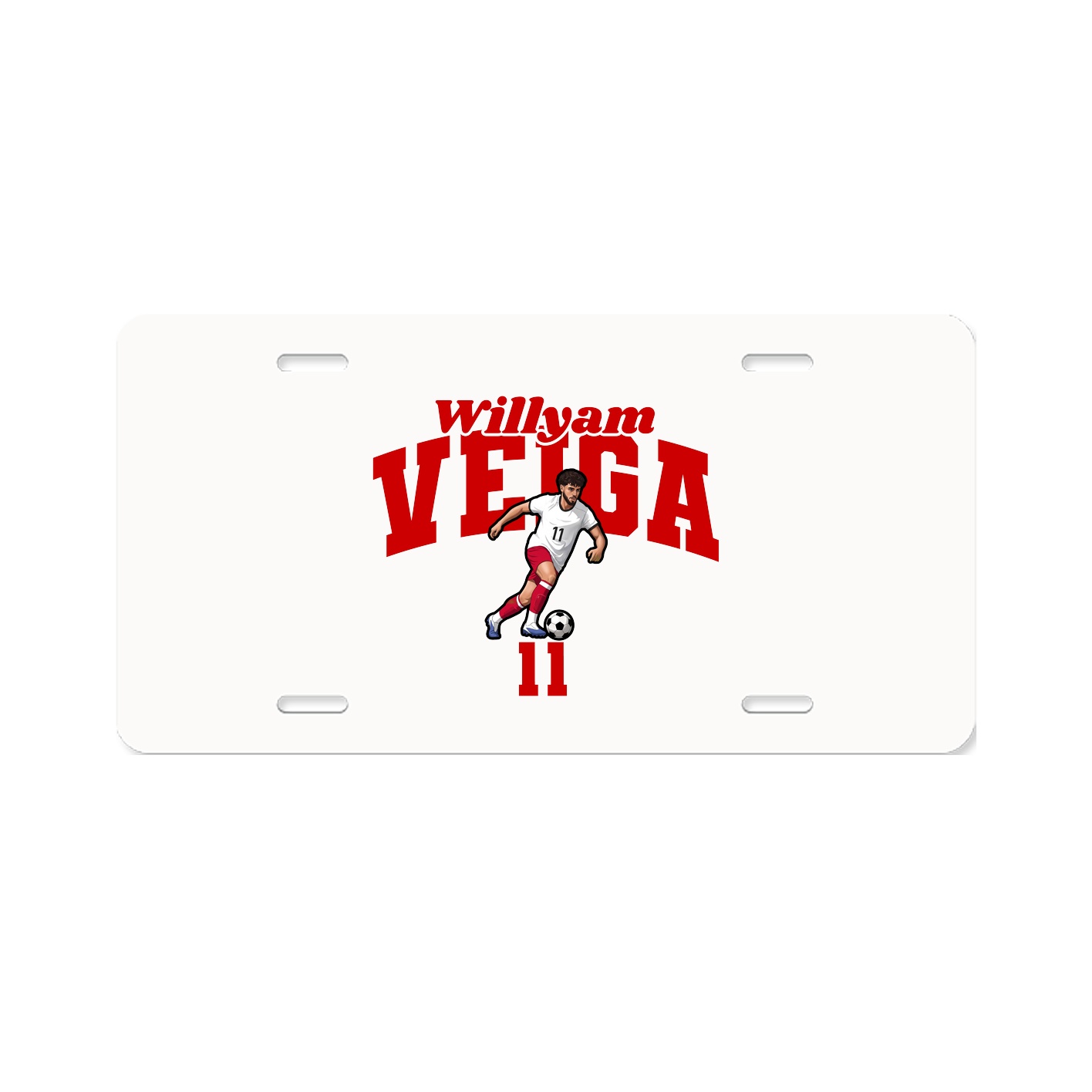 License Plate — Signature Arch in Classic