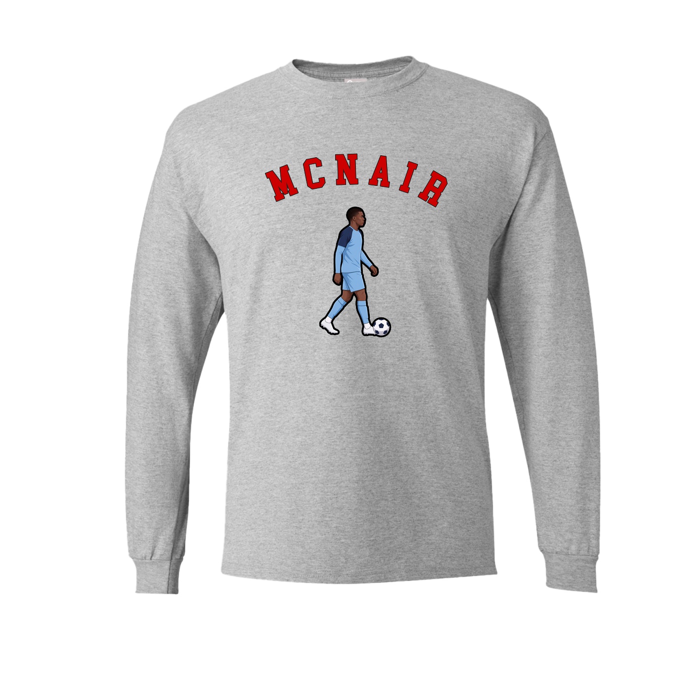 Long Sleeve Tee — Shirsey Arch in Grey