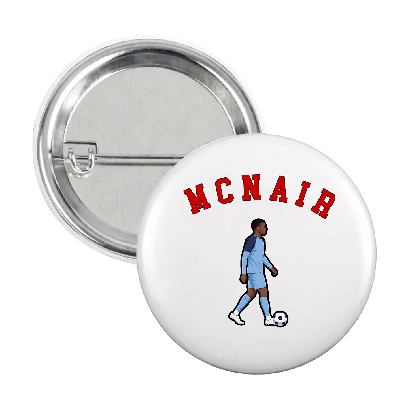 Game Day Button — Shirsey Arch in White
